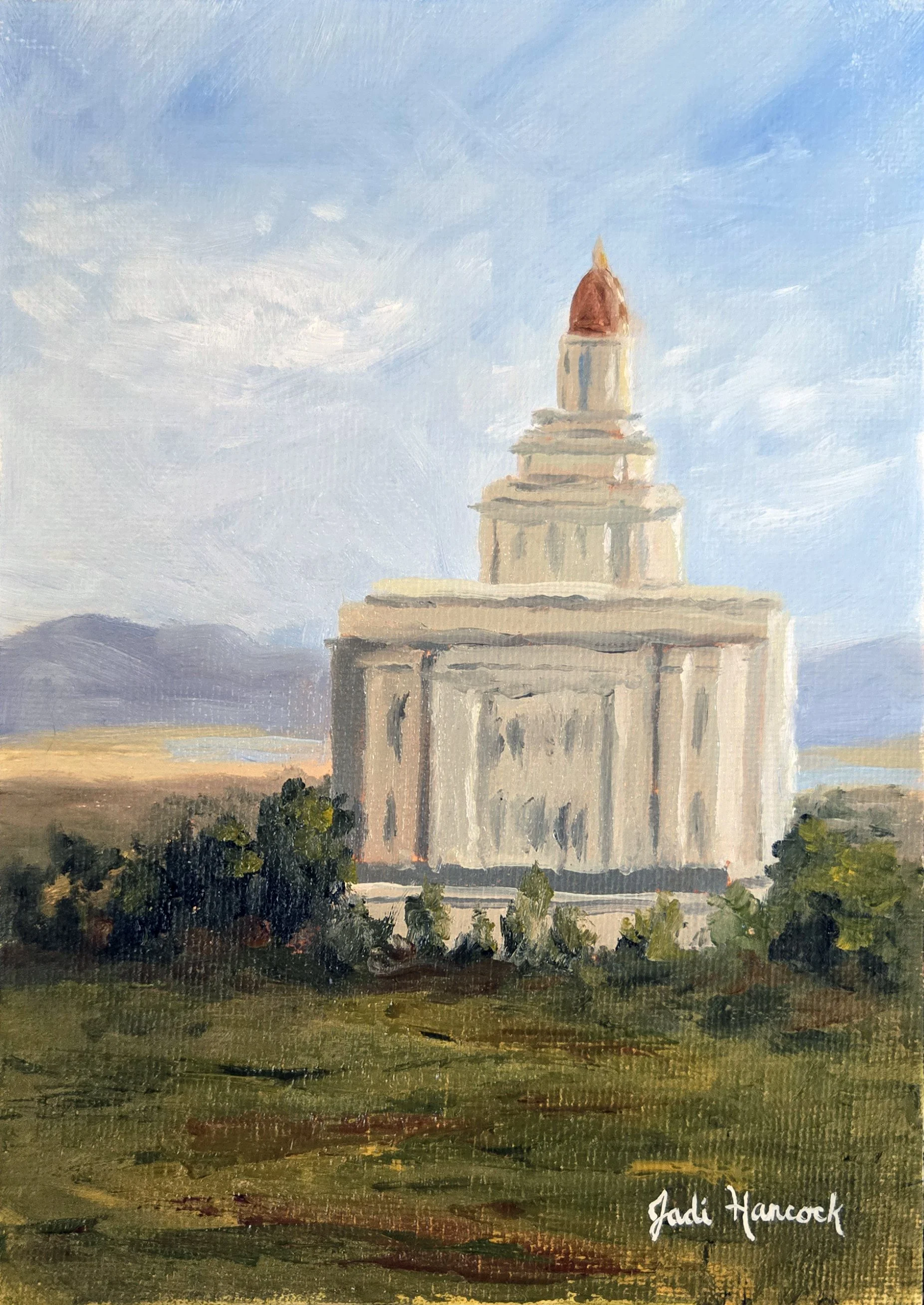 Deseret Peak Utah Temple (5x7)