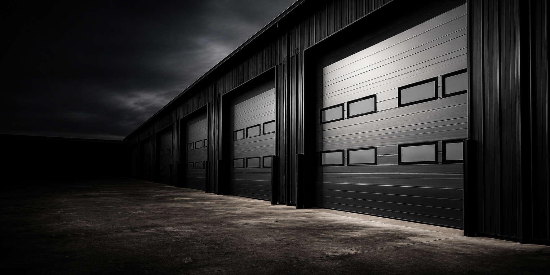 Commercial garage doors serviced by Door Doctor