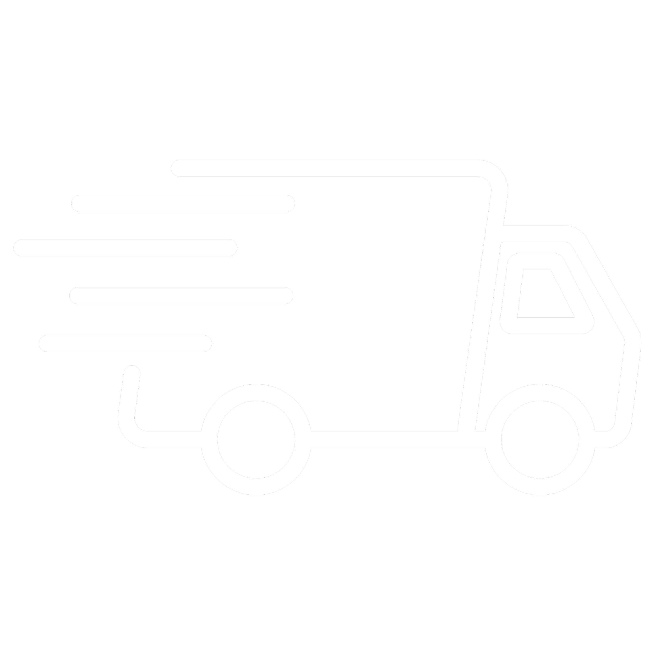 Line art illustration of a city bus or trolleybus on a black background, with white outlines.