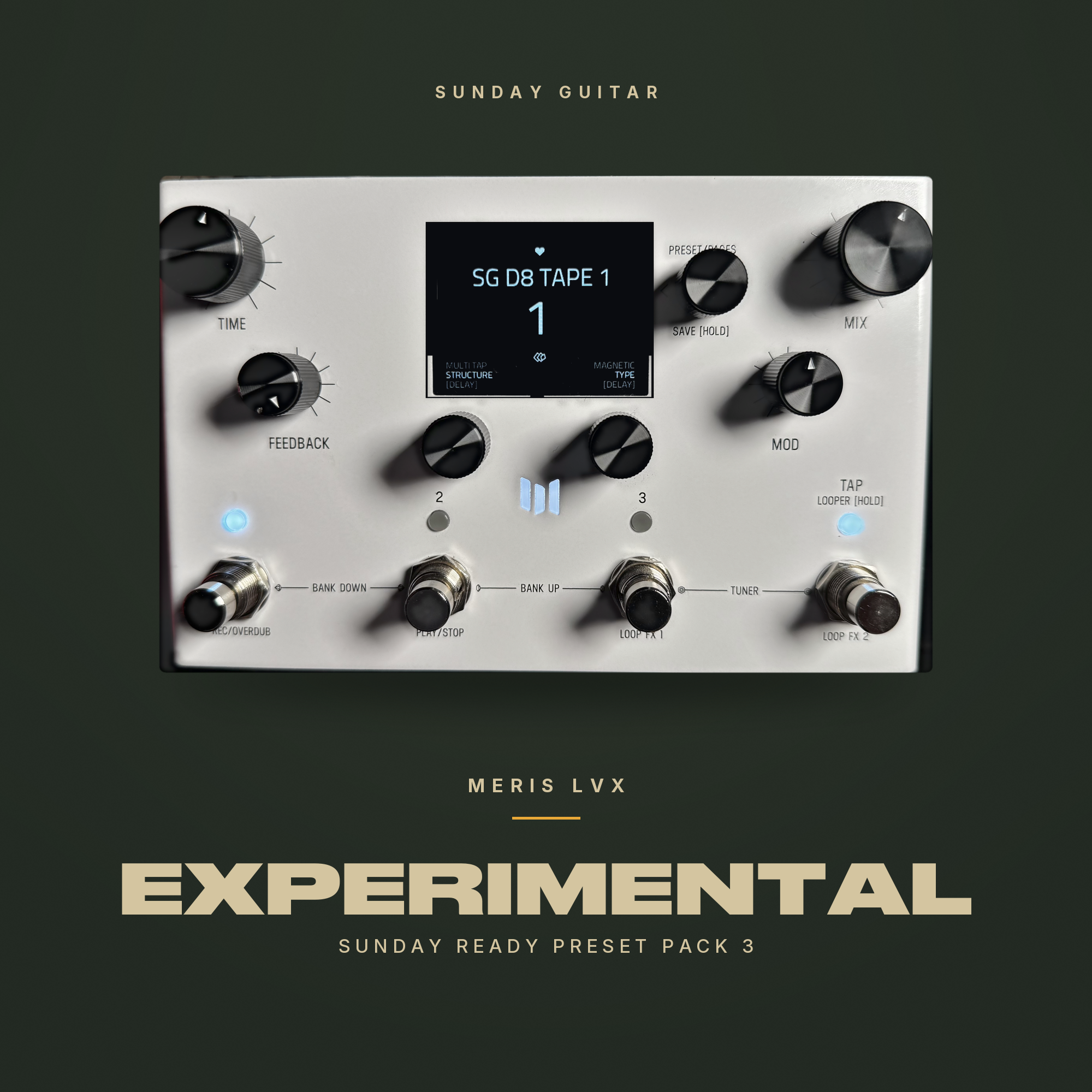Sunday Ready Preset Pack 3: Experimental (Meris LVX)