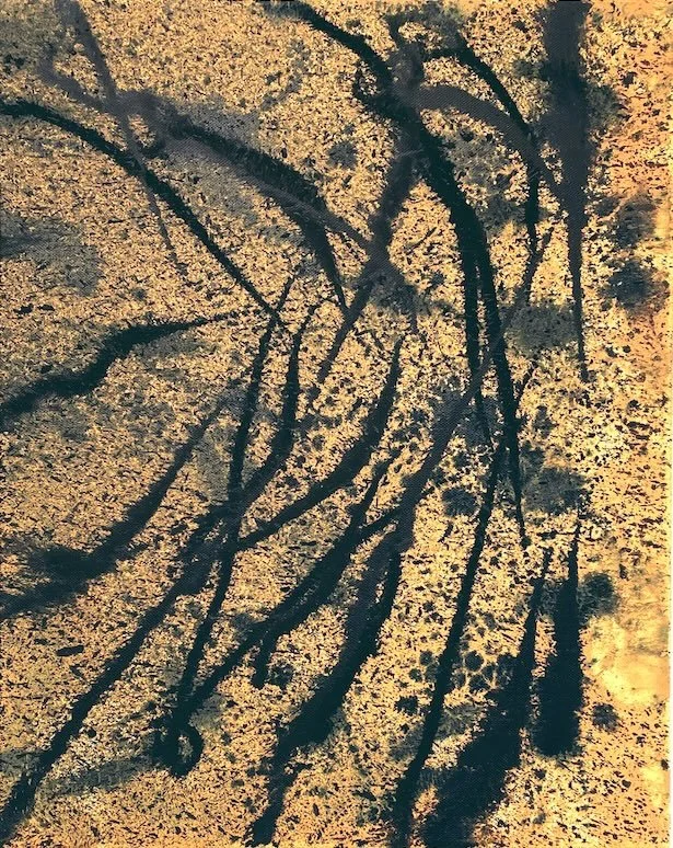 don't stop the sun 1 (sold), 2024. [51 x 40.5cm]