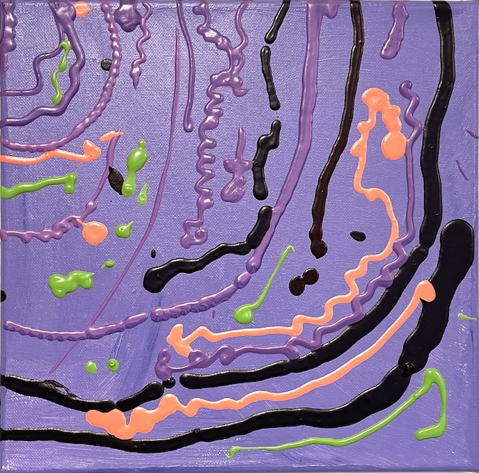 colour my world 3, 2024. [30.5 x 30.5cm]