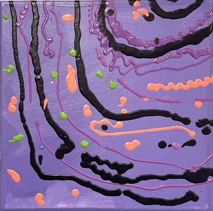 colour my world 1, 2024. [30.5 x 30.5cm]