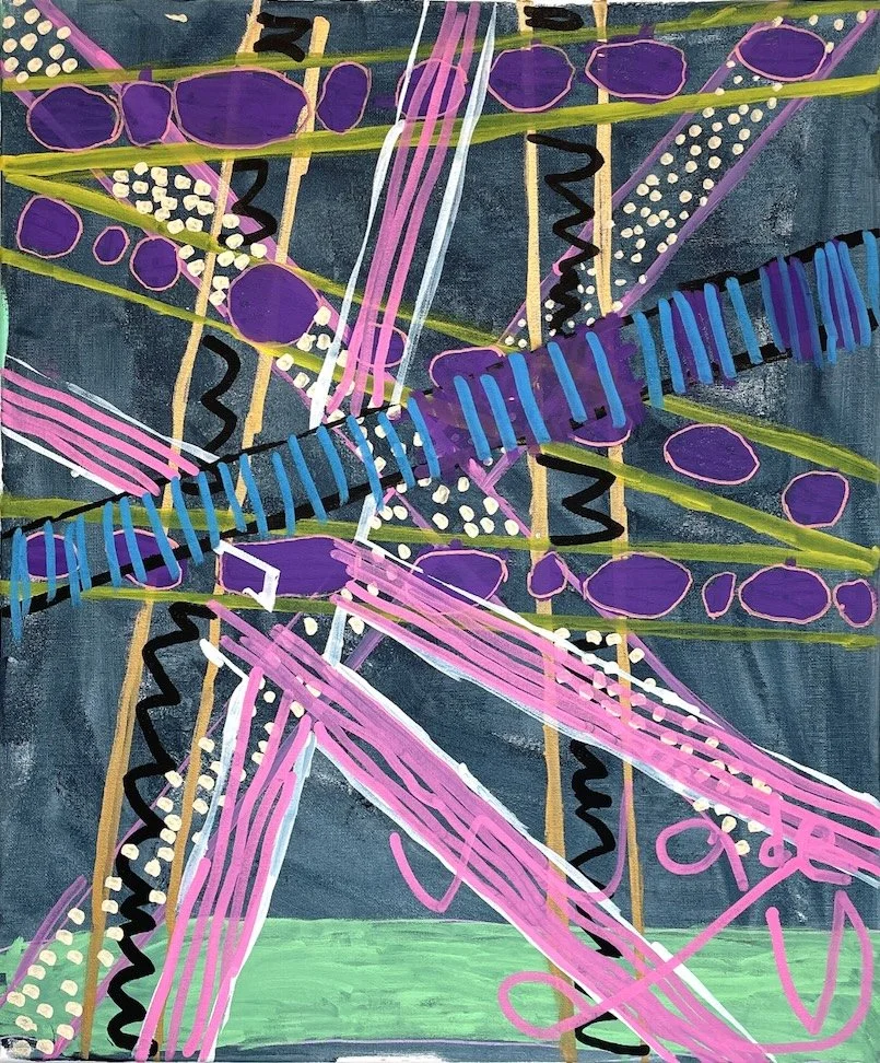 As long as your colour (sold), 2024. [60 x 50cm]