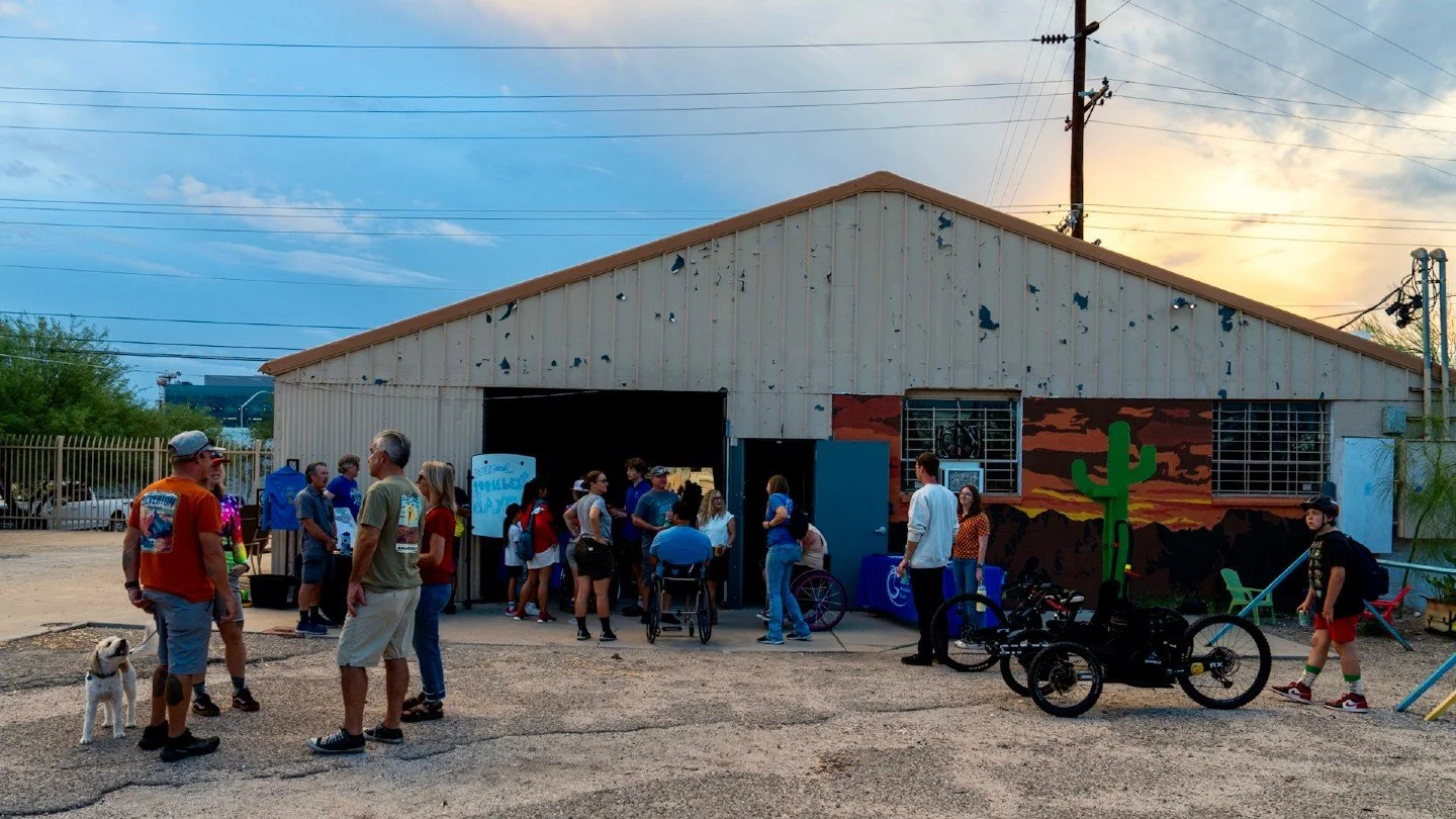 What an inspiring evening! Thank you to Sonoran Desert Mountain Bicyclists and Southern Arizona Adaptive Sports and everyone that joined us this evening as we spent an evening watching the inspiring story of adaptive mountain bikers Greg Durso and Al