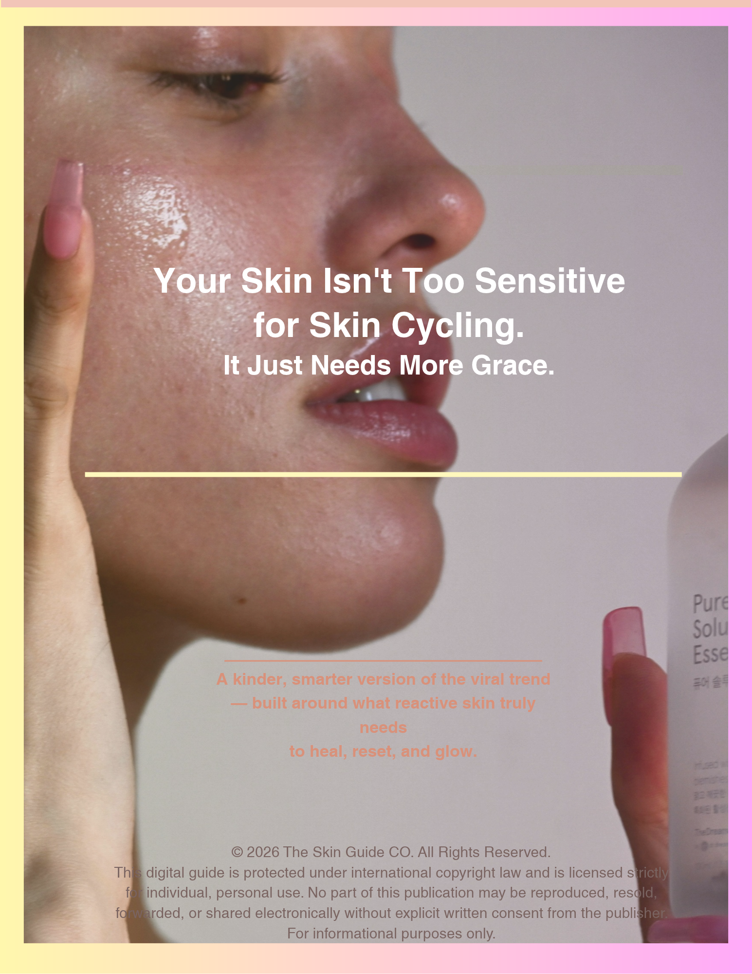 Skin Cycling for Sensitive Skin: The Advanced Protocol Guide