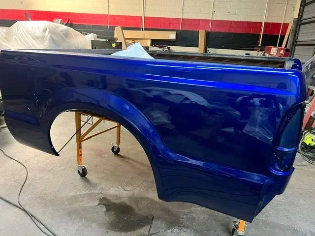 F250 Body work on bed 2