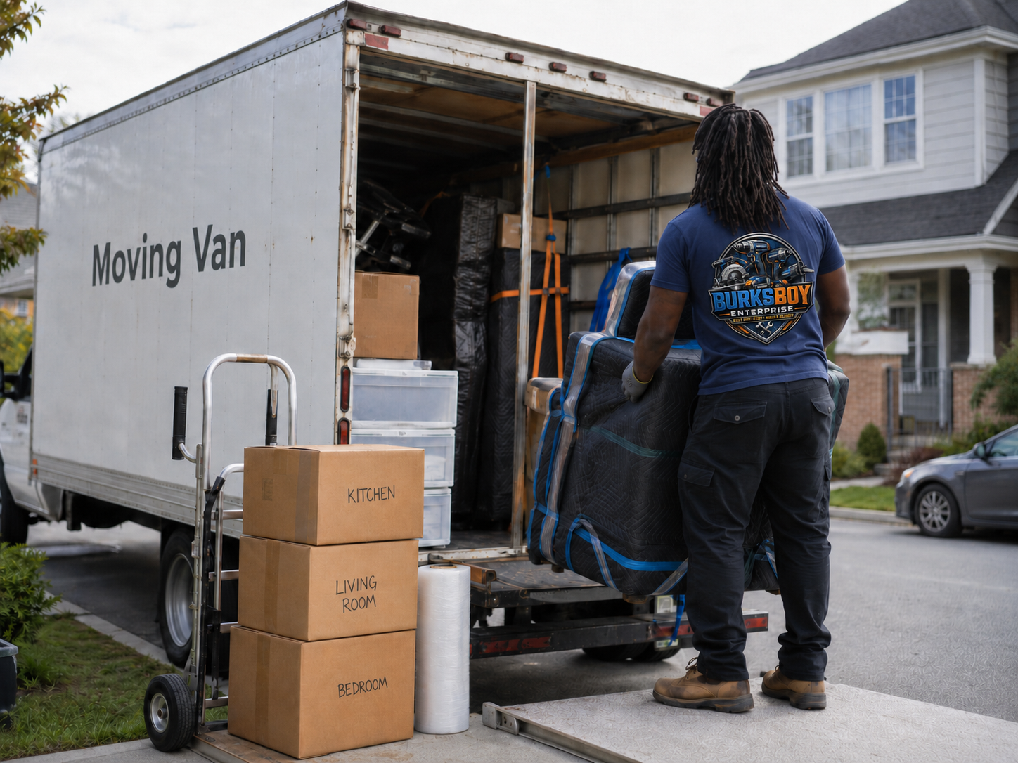 Moving-Van Loading or Unloading