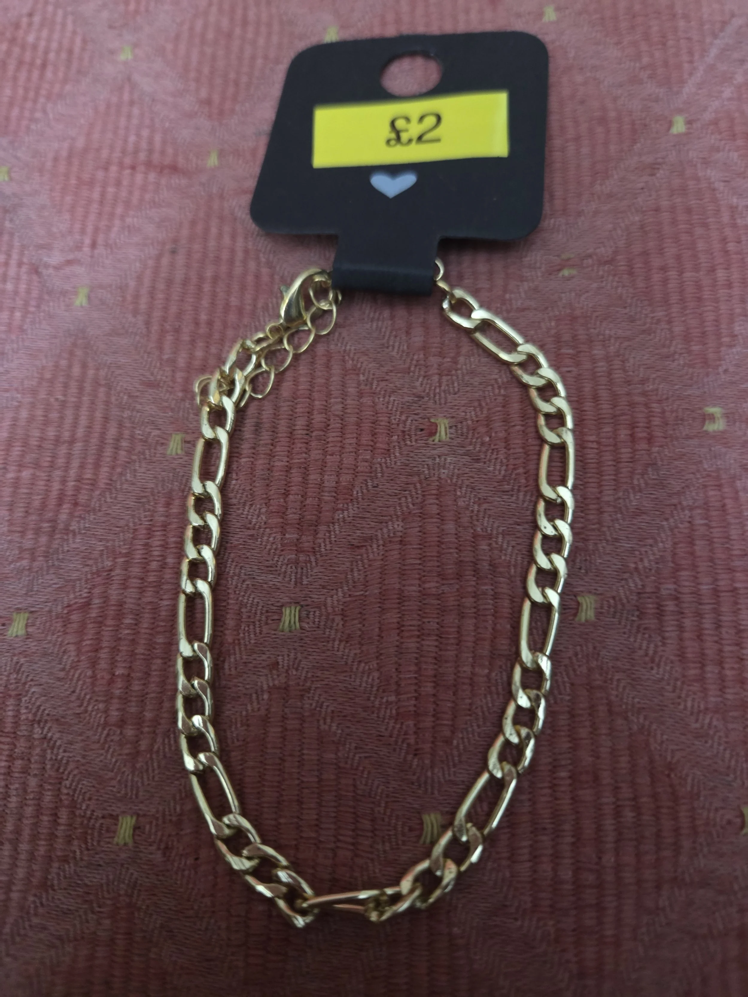 Gold-Tone Chain Bracelet 18.5cm 0.05 kg