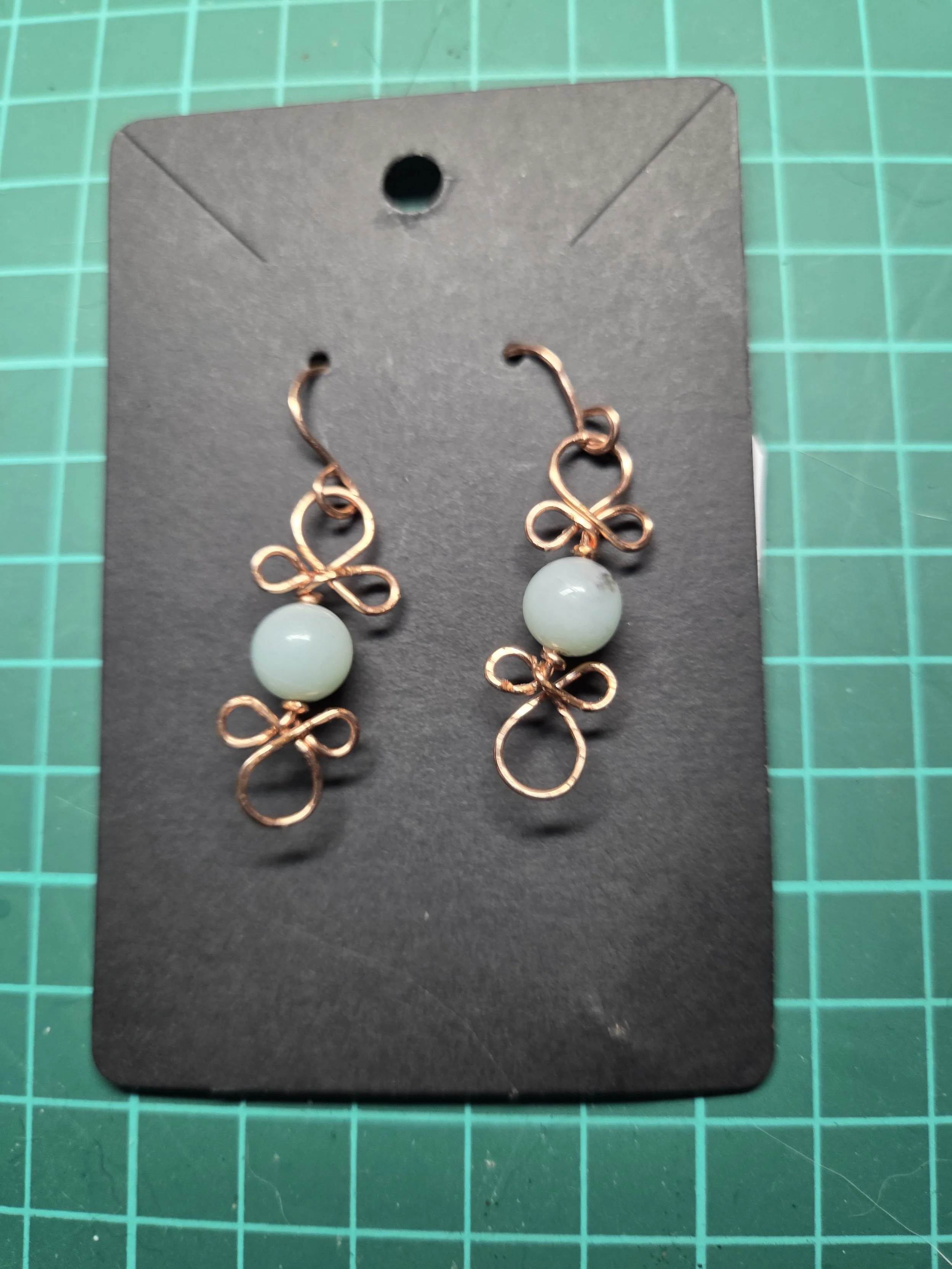 ear rings Amazonite