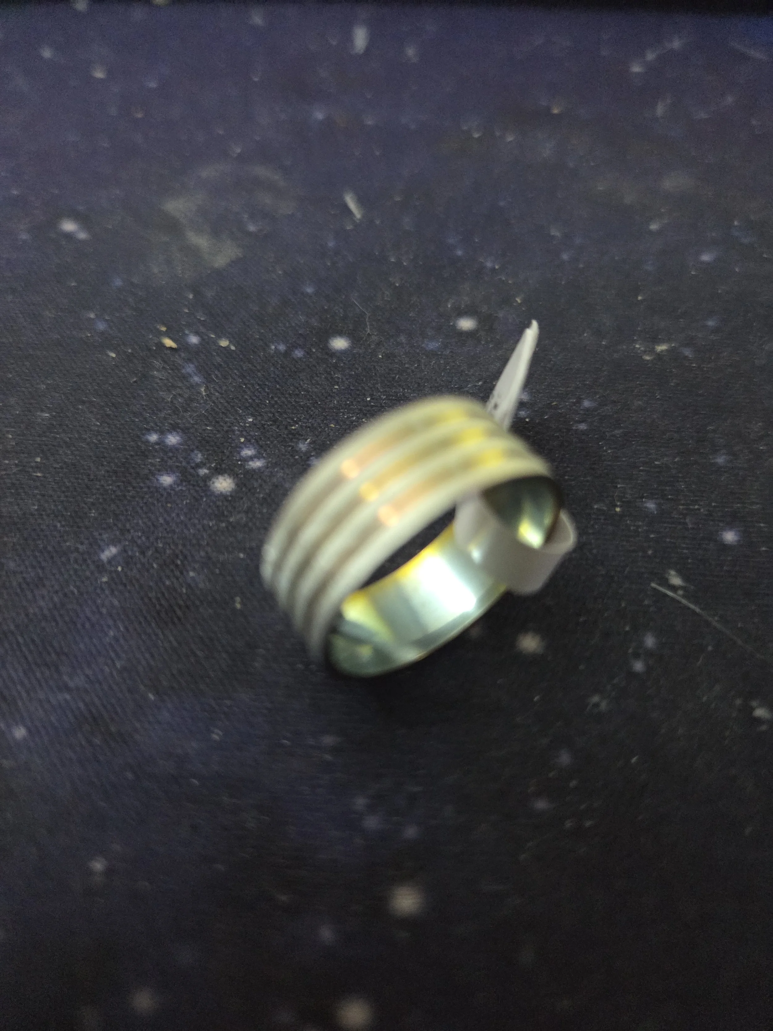 Exquisite Handcrafted Silver Multi-Layer Ring