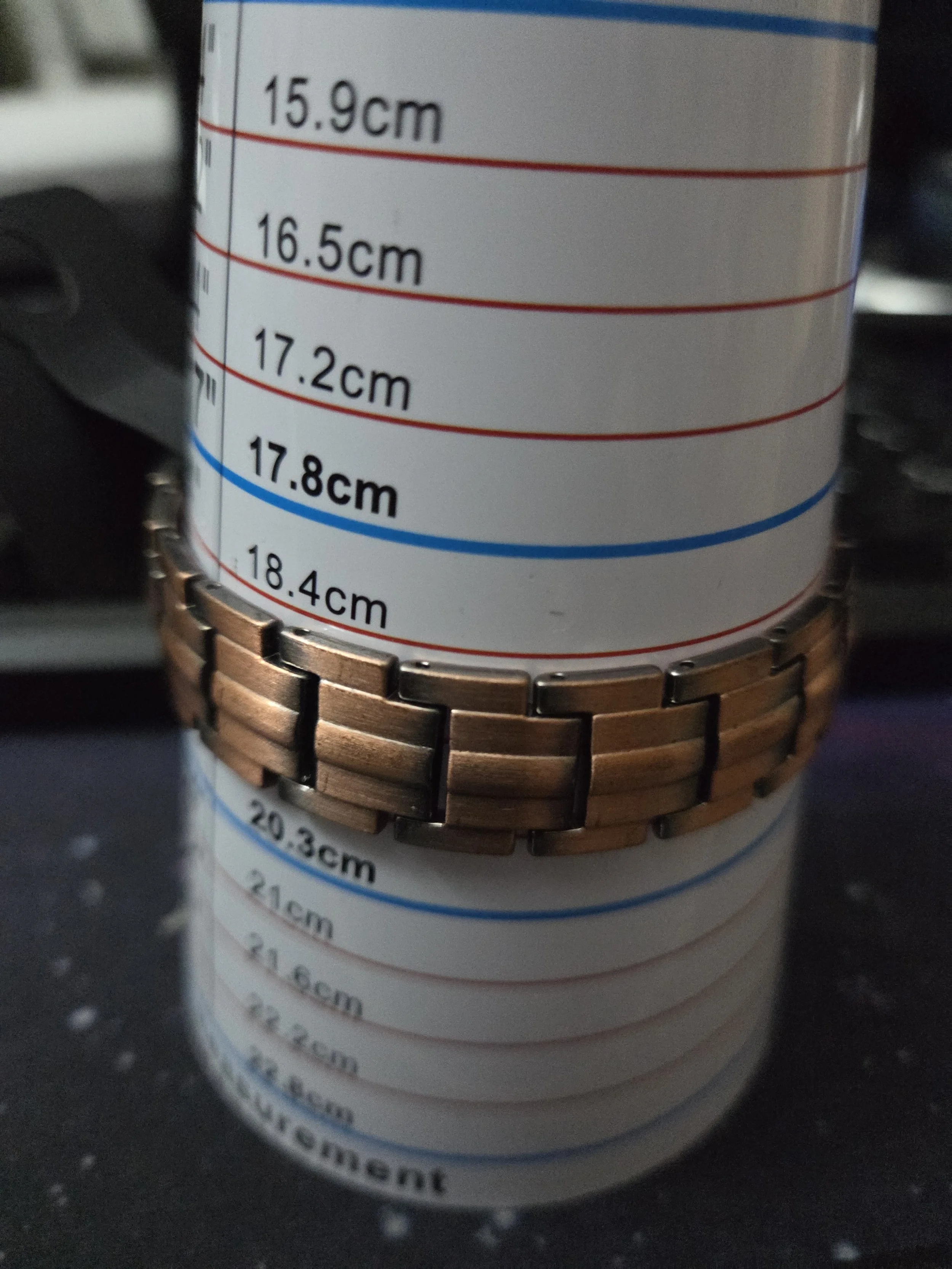 copper bracelet 19cm 0.05kg