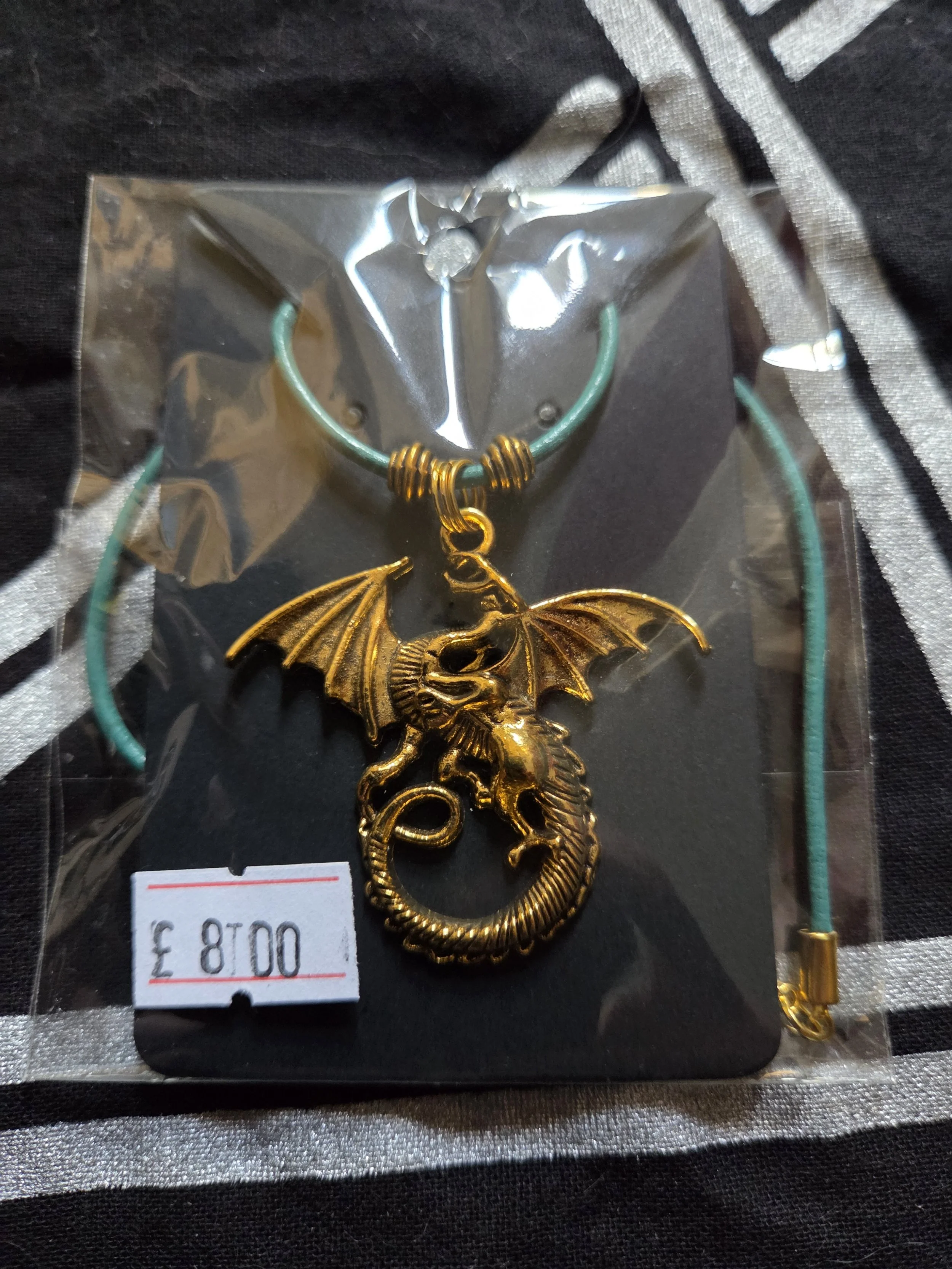 Gold Dragon Pendant