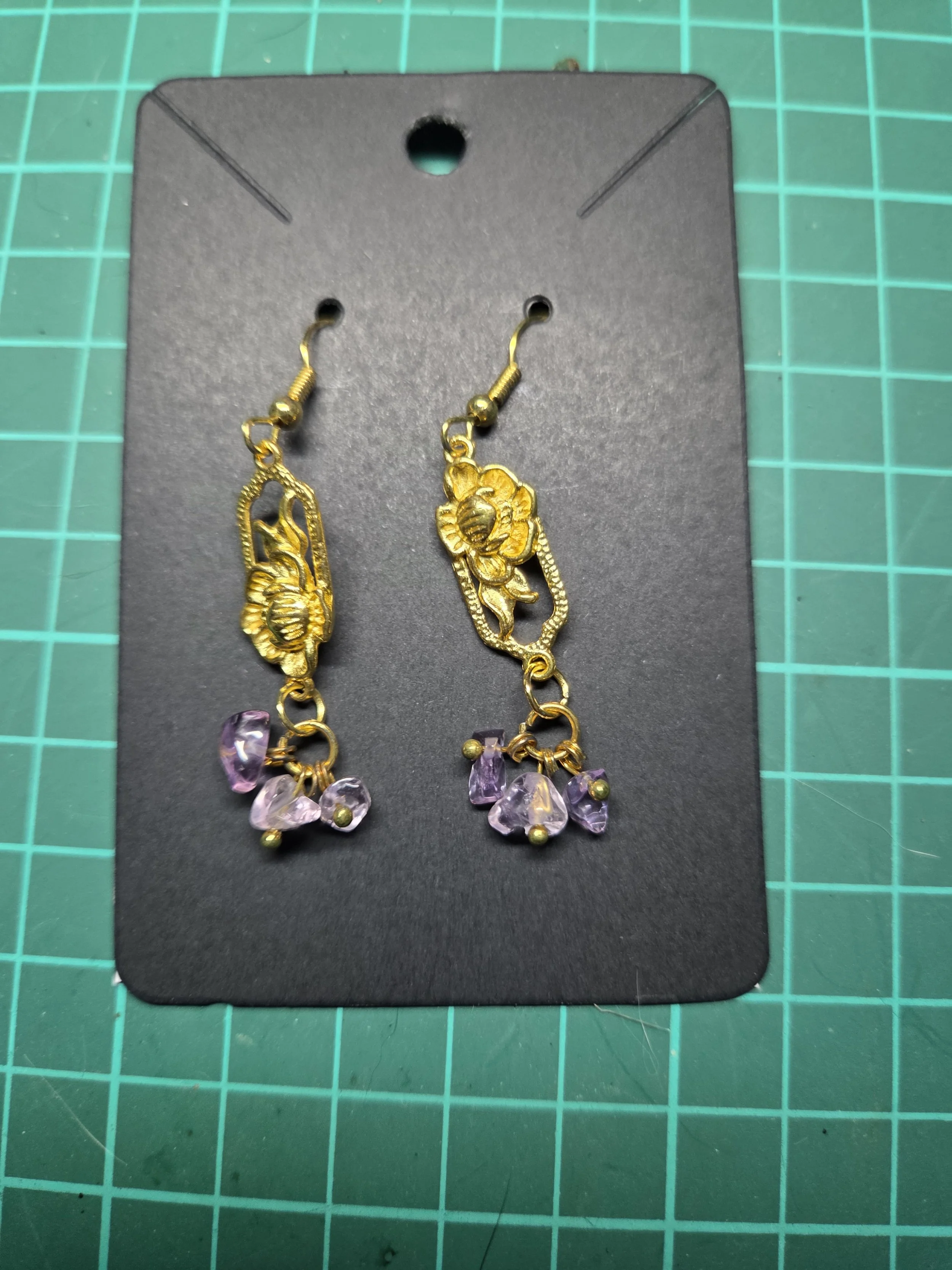 ear rings Ametrine