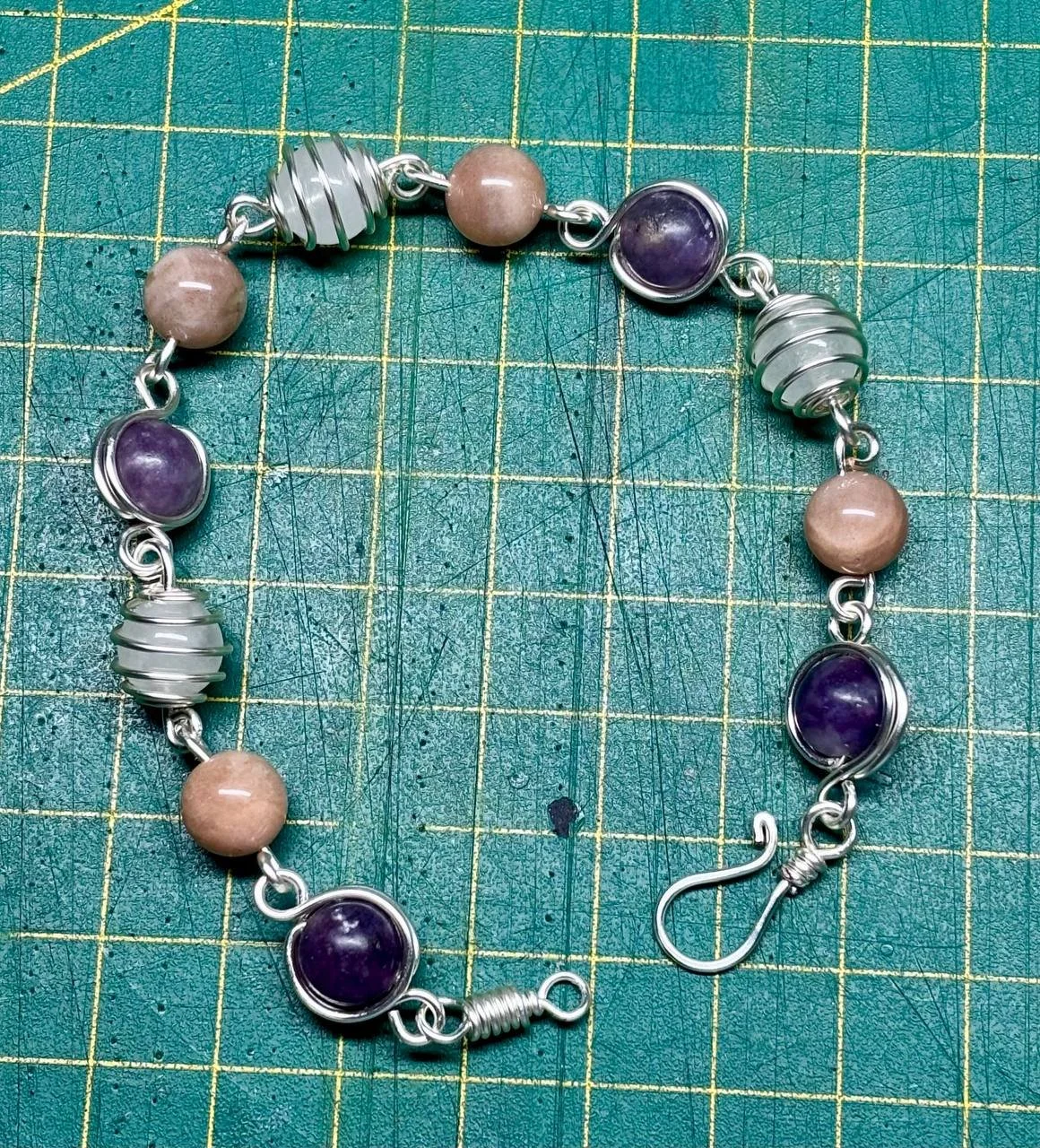 Bracelet made from Healing Gems semi-precious gems 0.05kg
