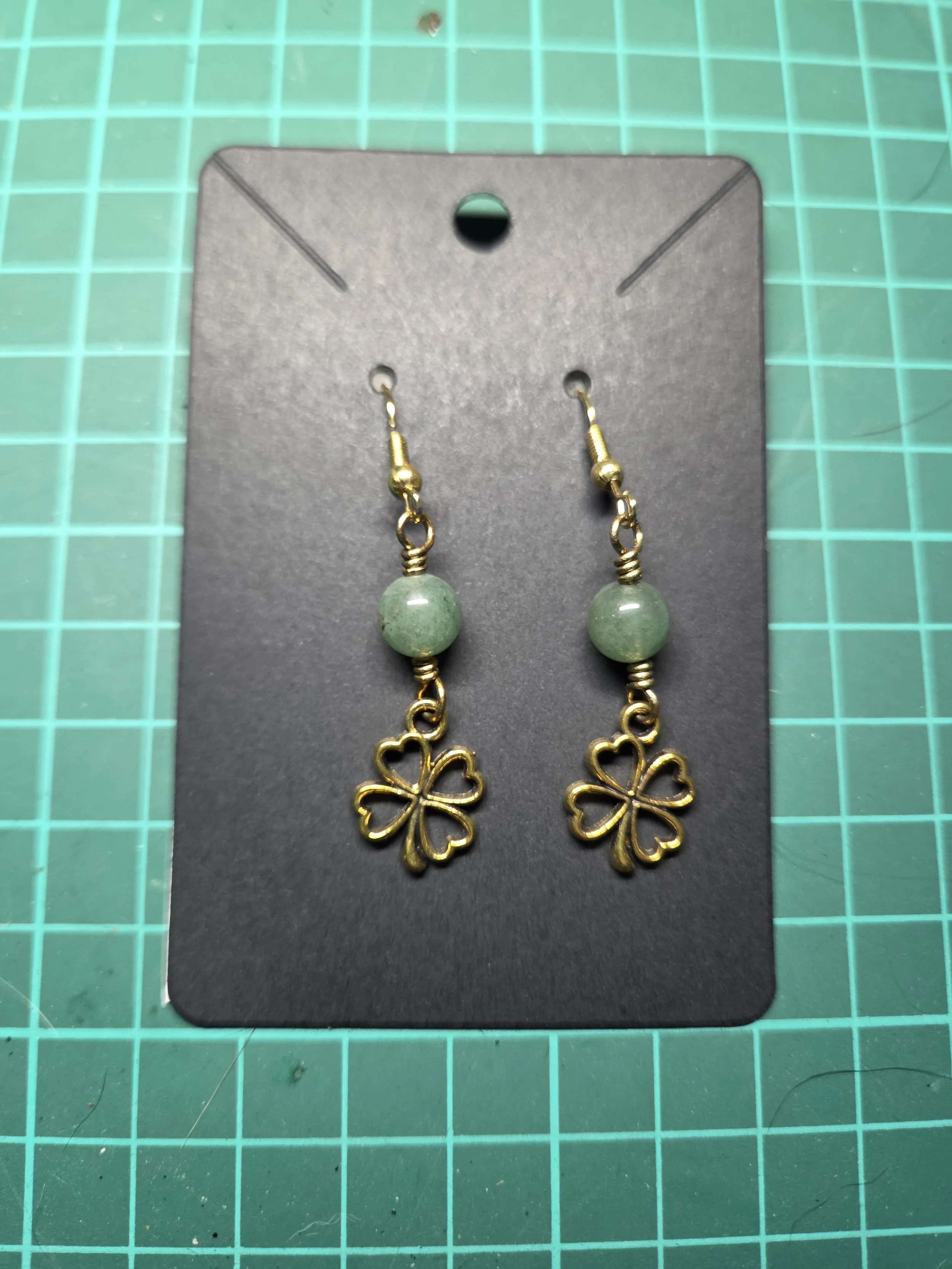 ear rings Green Aventurine
