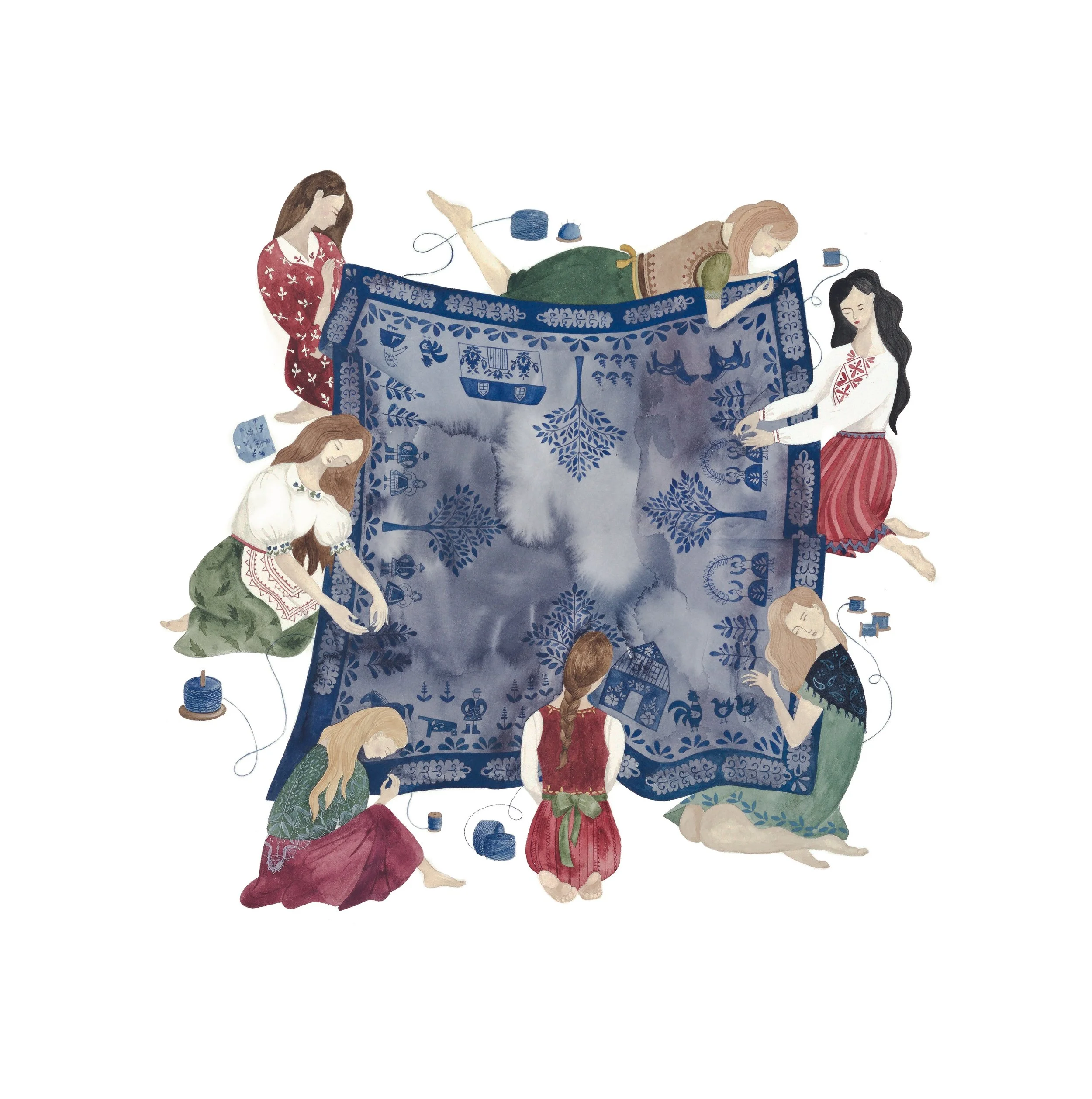 7 Maidens - Print