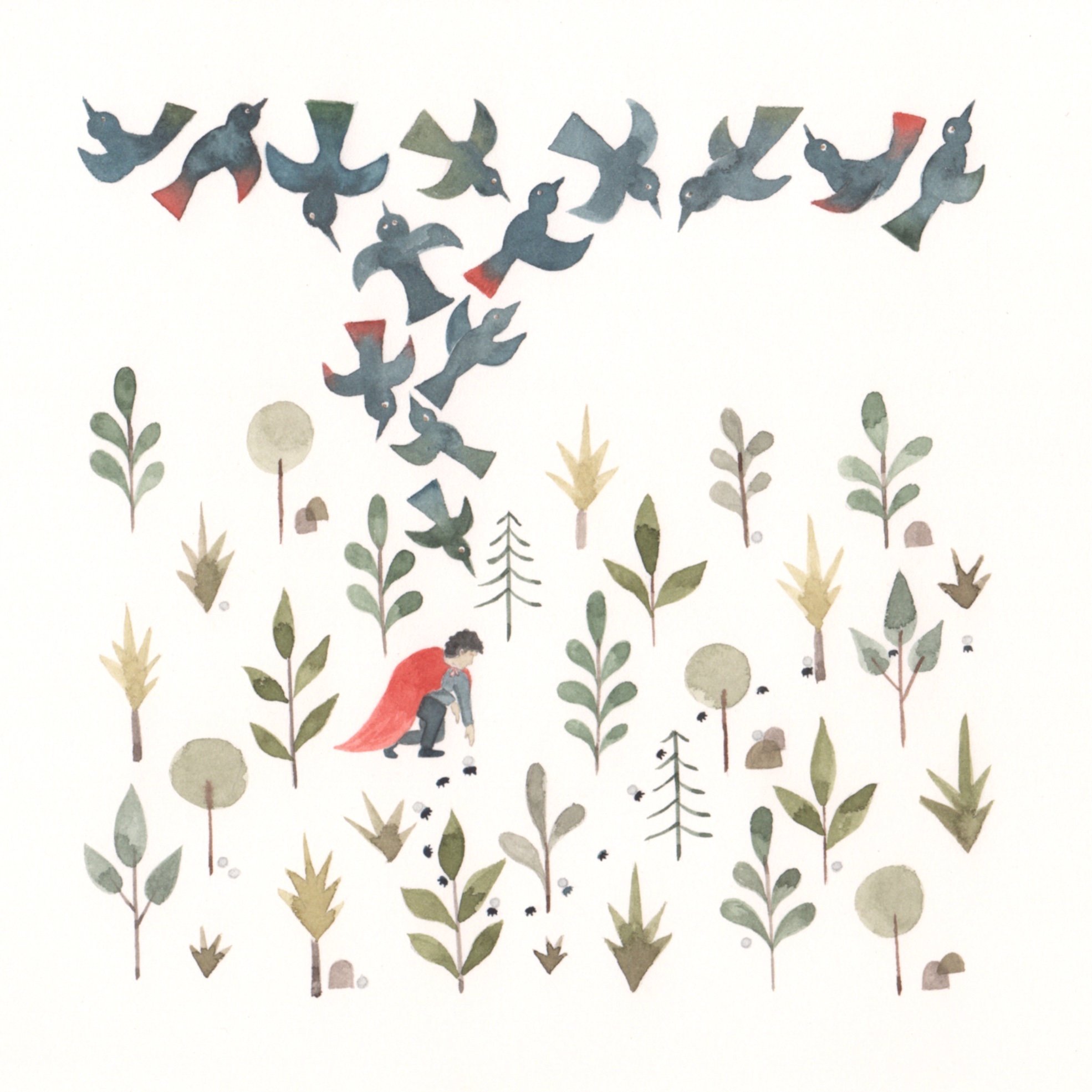 Folktale Inspired Watercolours