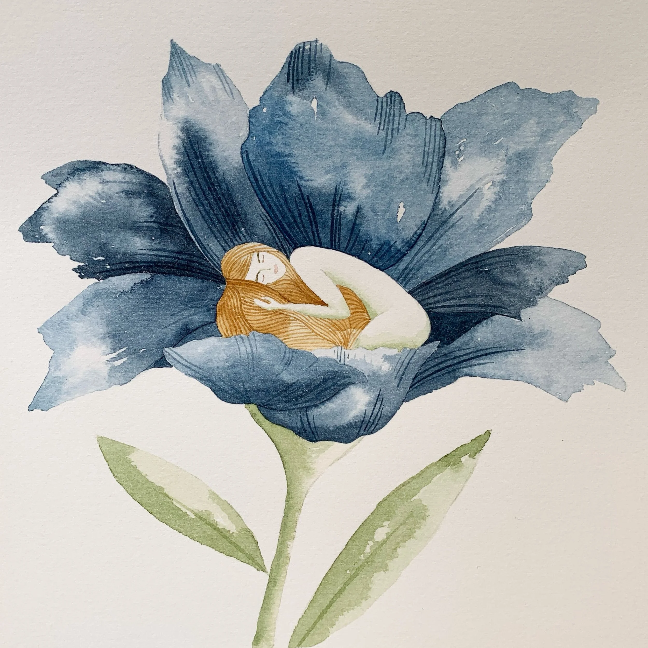 Blossom (2024)
Inspiration from 'Thumbelina' By Hans Christian Anderson