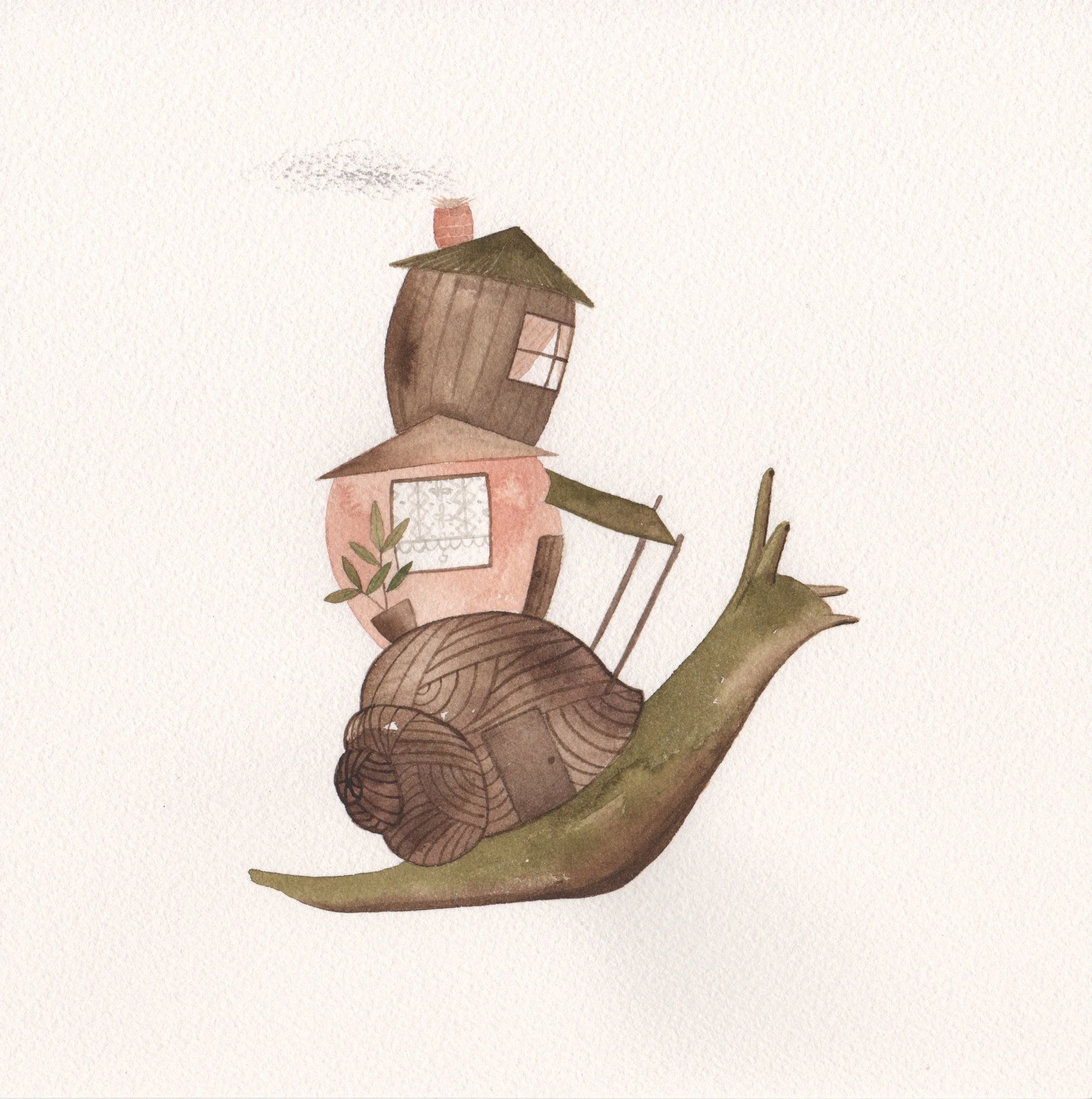 A Snail and his Home (2023)