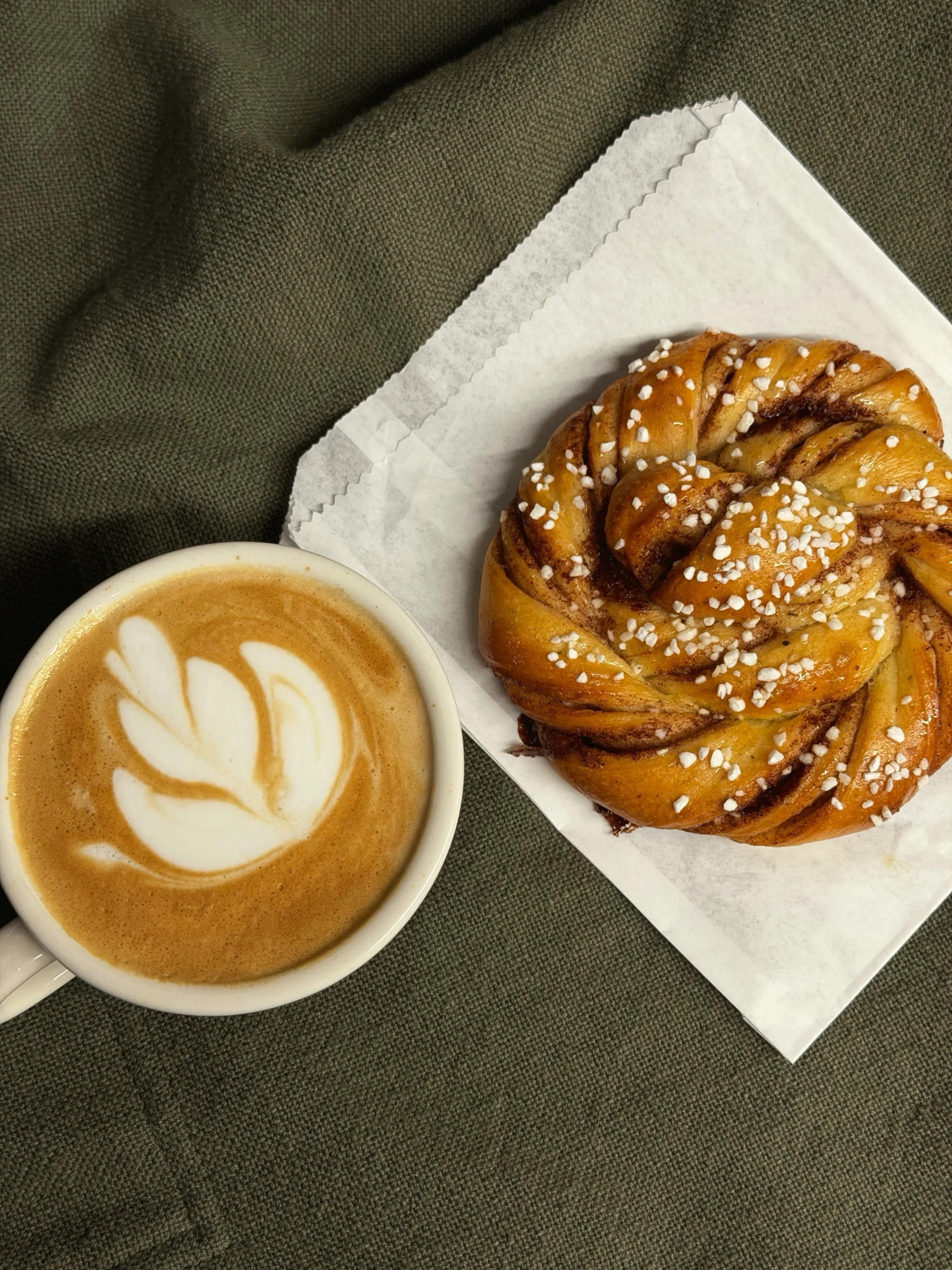 Your coffee called. It wants a little something on the side. Your weekend fika awaits. Friday and Saturday at fika haus! 7-11am ☕️