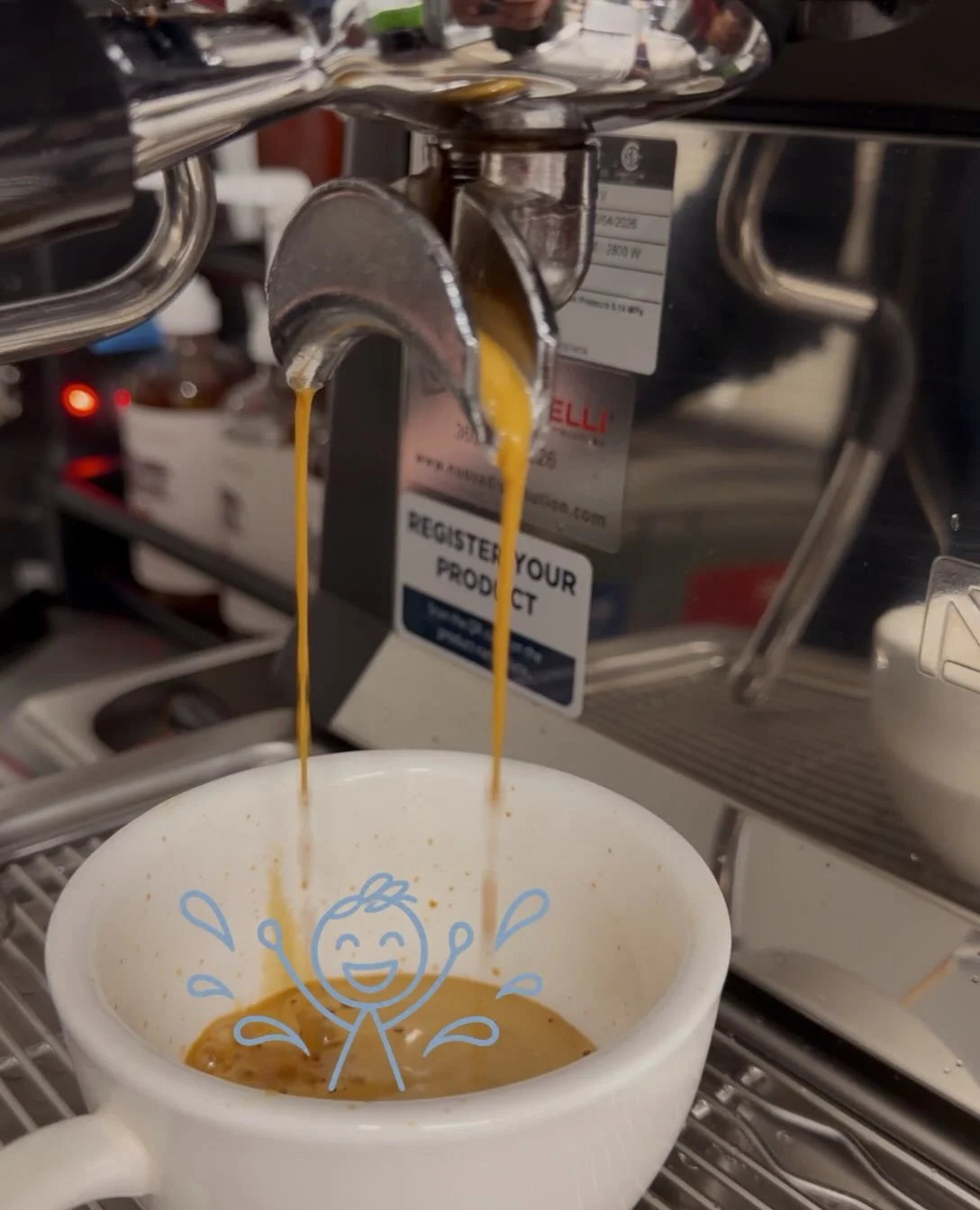 It&rsquo;s going to be us and this guy serving up your favorites tomorrow! 

Fika Haus will be open 7-11am, so whether you&rsquo;re heading out to shop, strolling by other local businesses at the craft fair, or just need a little coffee break, we&rsq