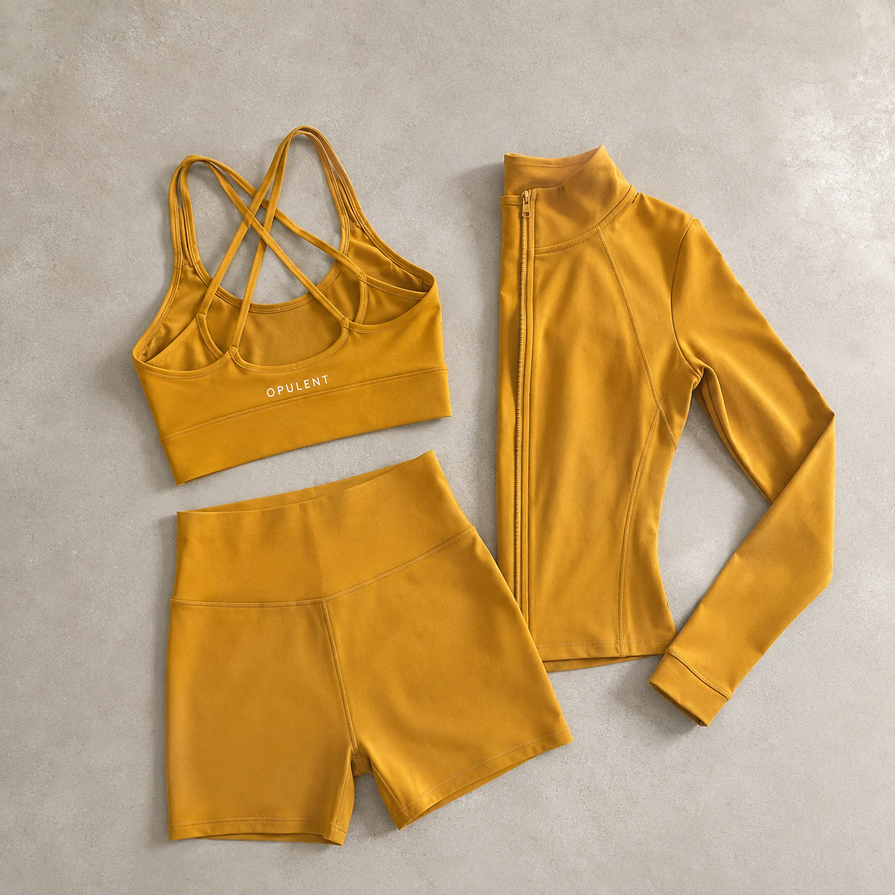 The Opulent Flow 3-Piece Set— Golden Hour