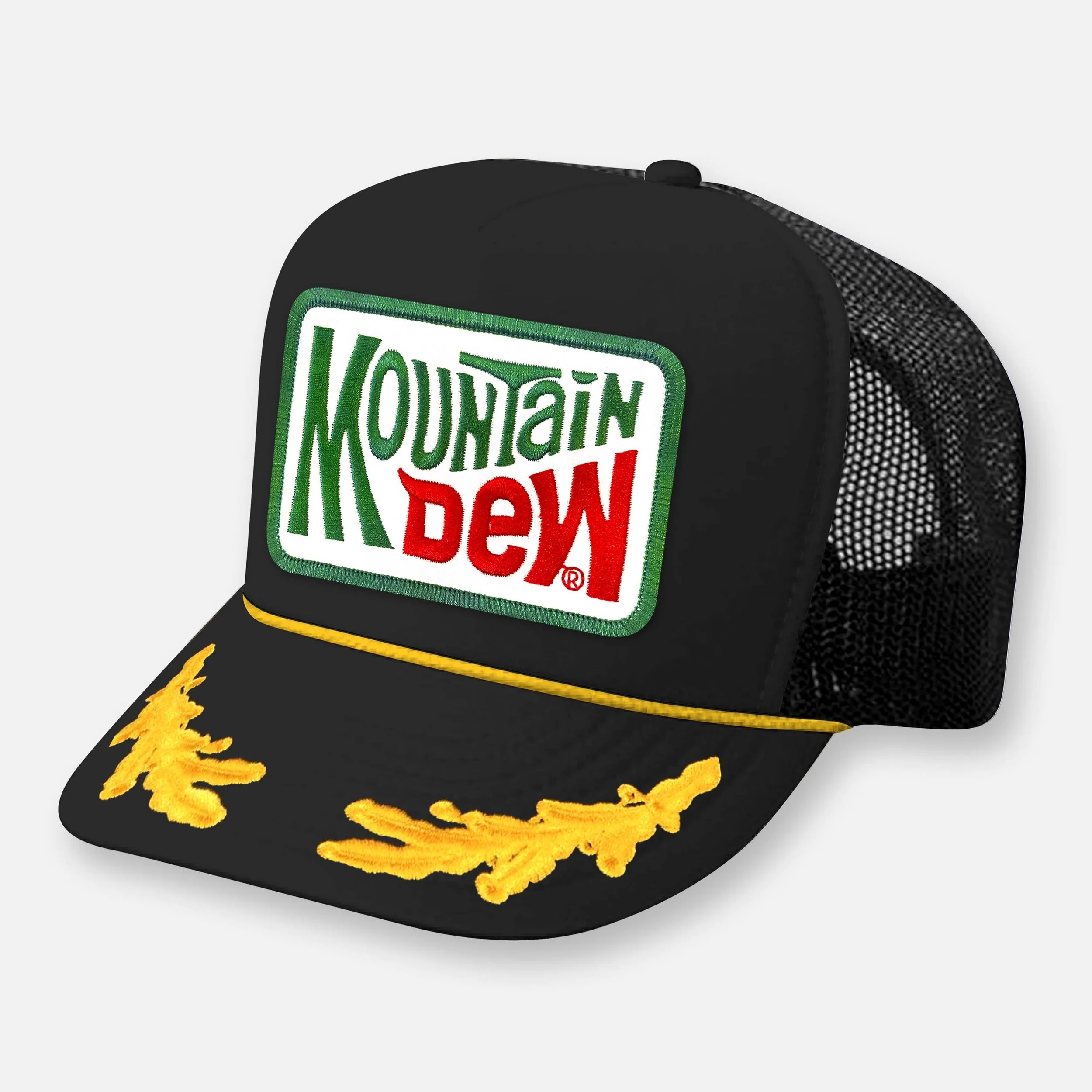 MOUNTAIN DEW HAT_BLACK-YELLOW CAPTAIN.jpg