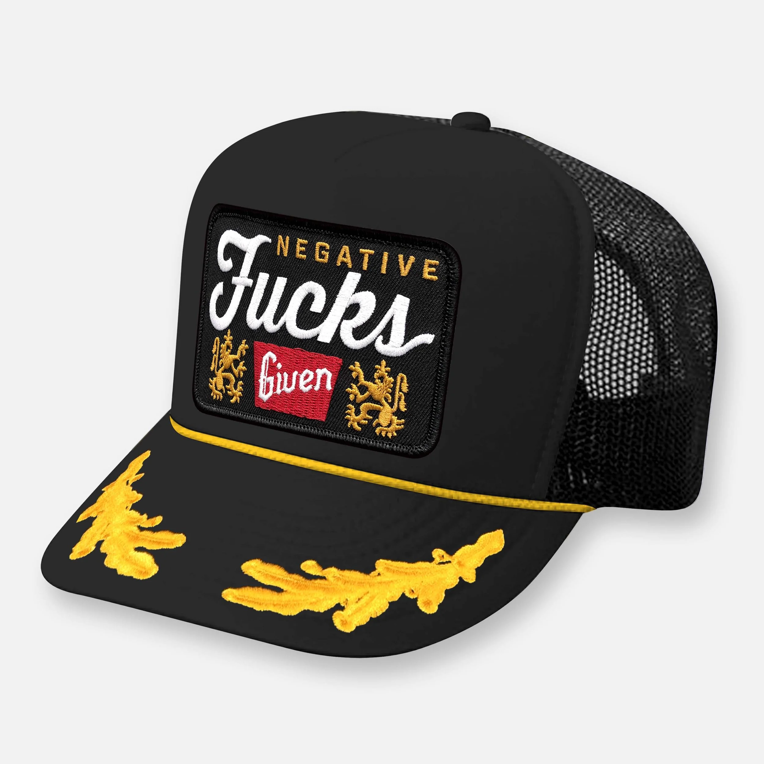 LESS THAN ZERO PATCH HAT_BLACK-YELLOW CAPTAIN.jpg