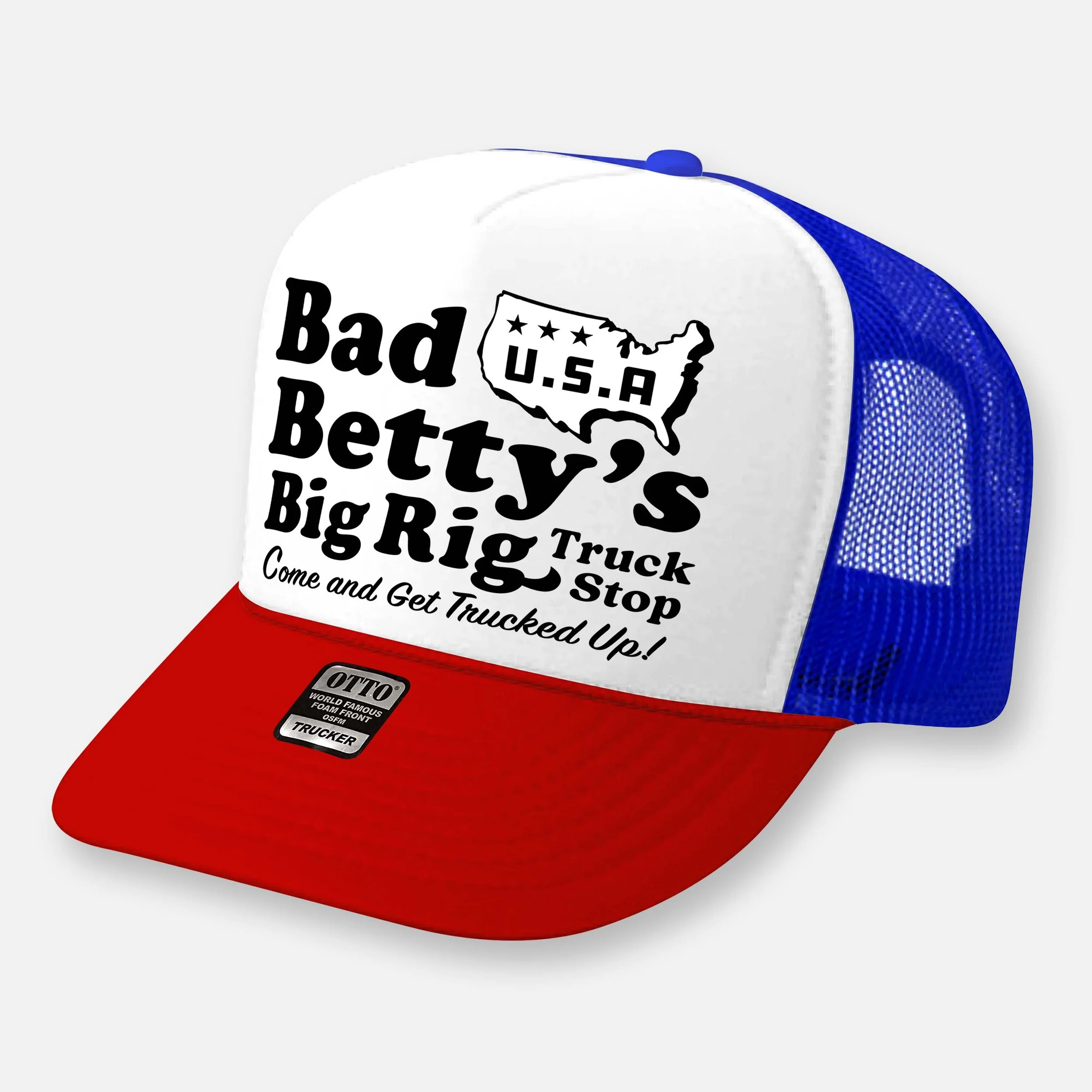 BAD BETTY'S TRUCKER HAT_RED-WHITE-ROYAL.jpg
