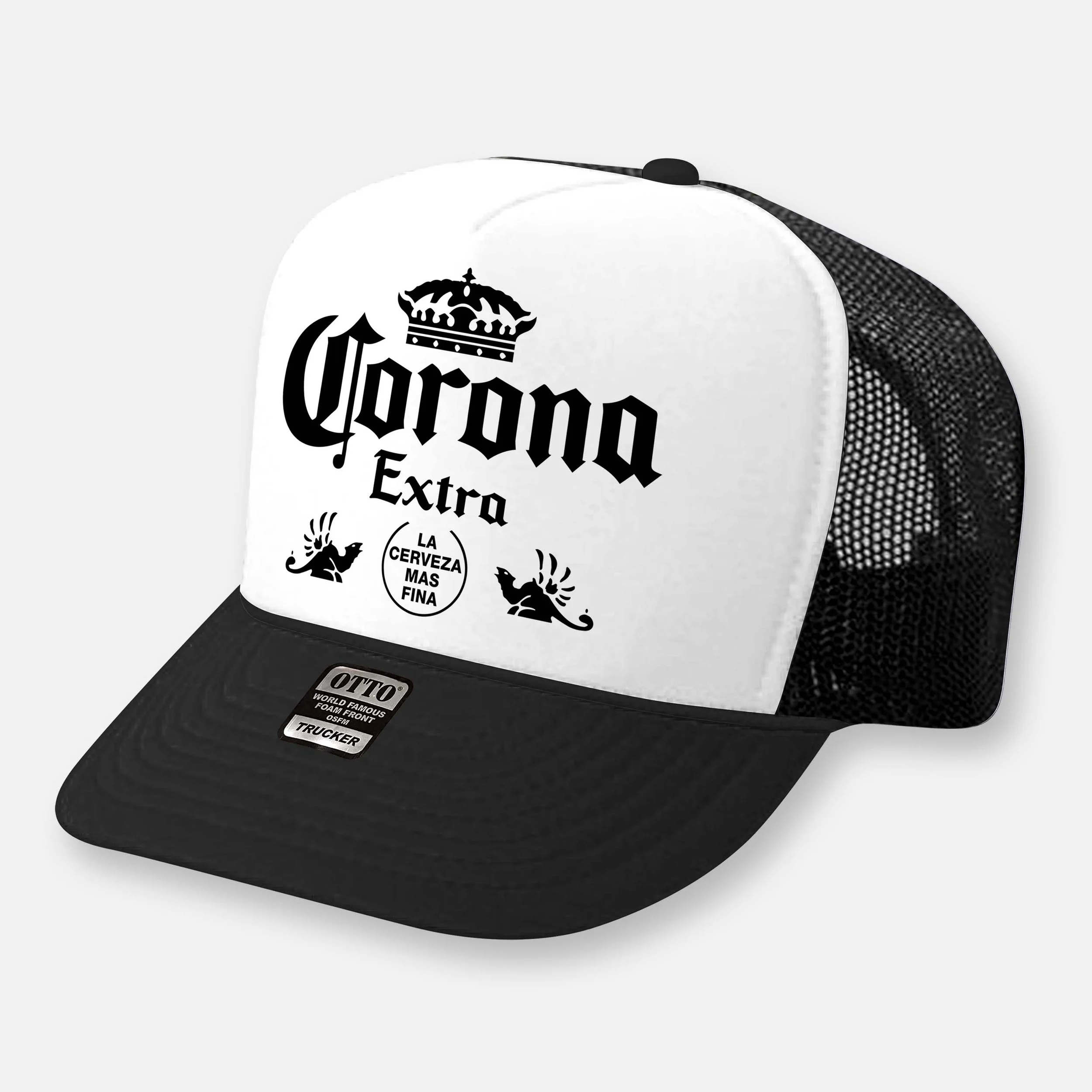 LA HAT MAS FINA HAT_WHITE-BLACK.jpg