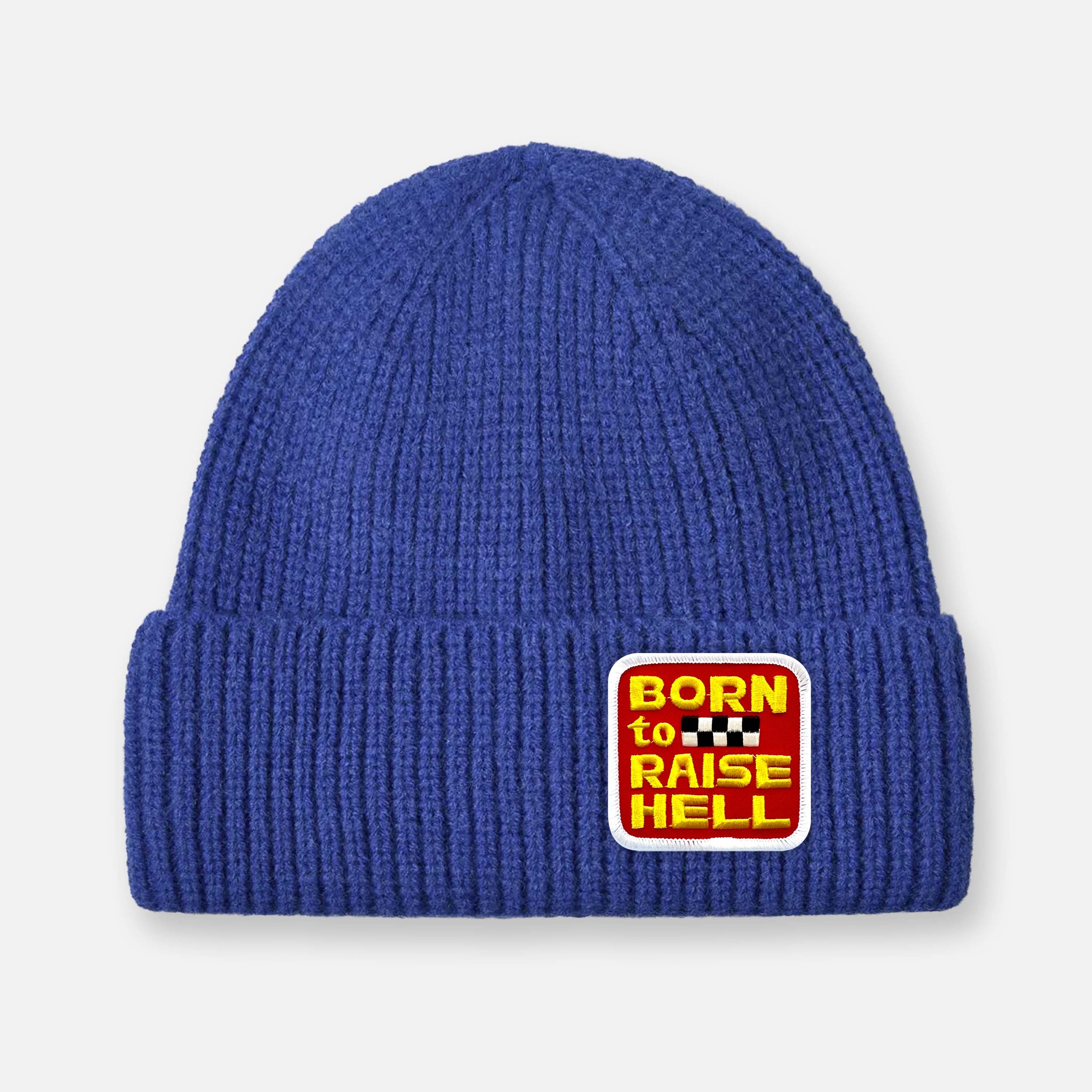 BORN TO RAISE HELL BEANIE_BLUE.jpg