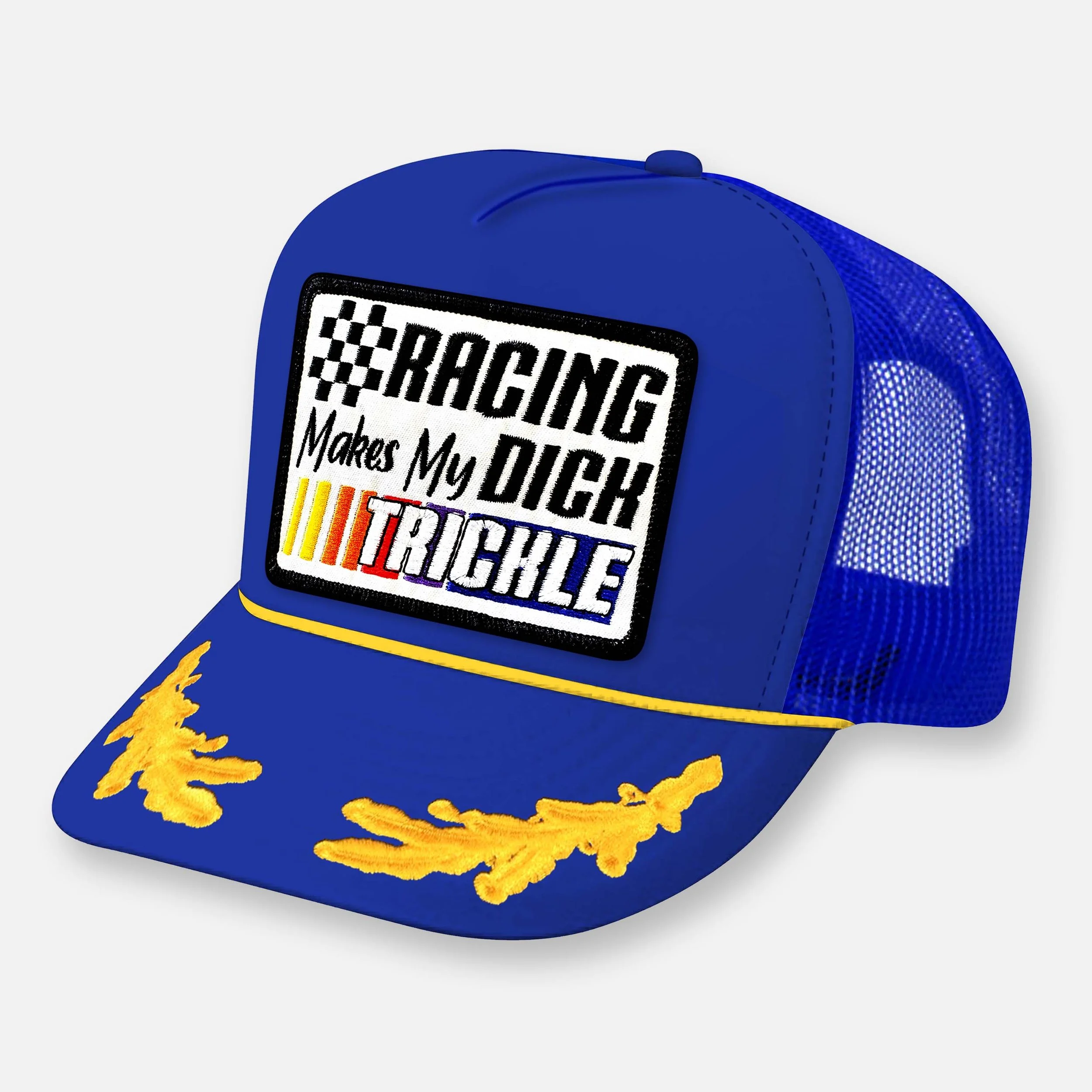 DICK TRICKLE HAT_ROYAL-YELLOW CAPTAIN.jpg