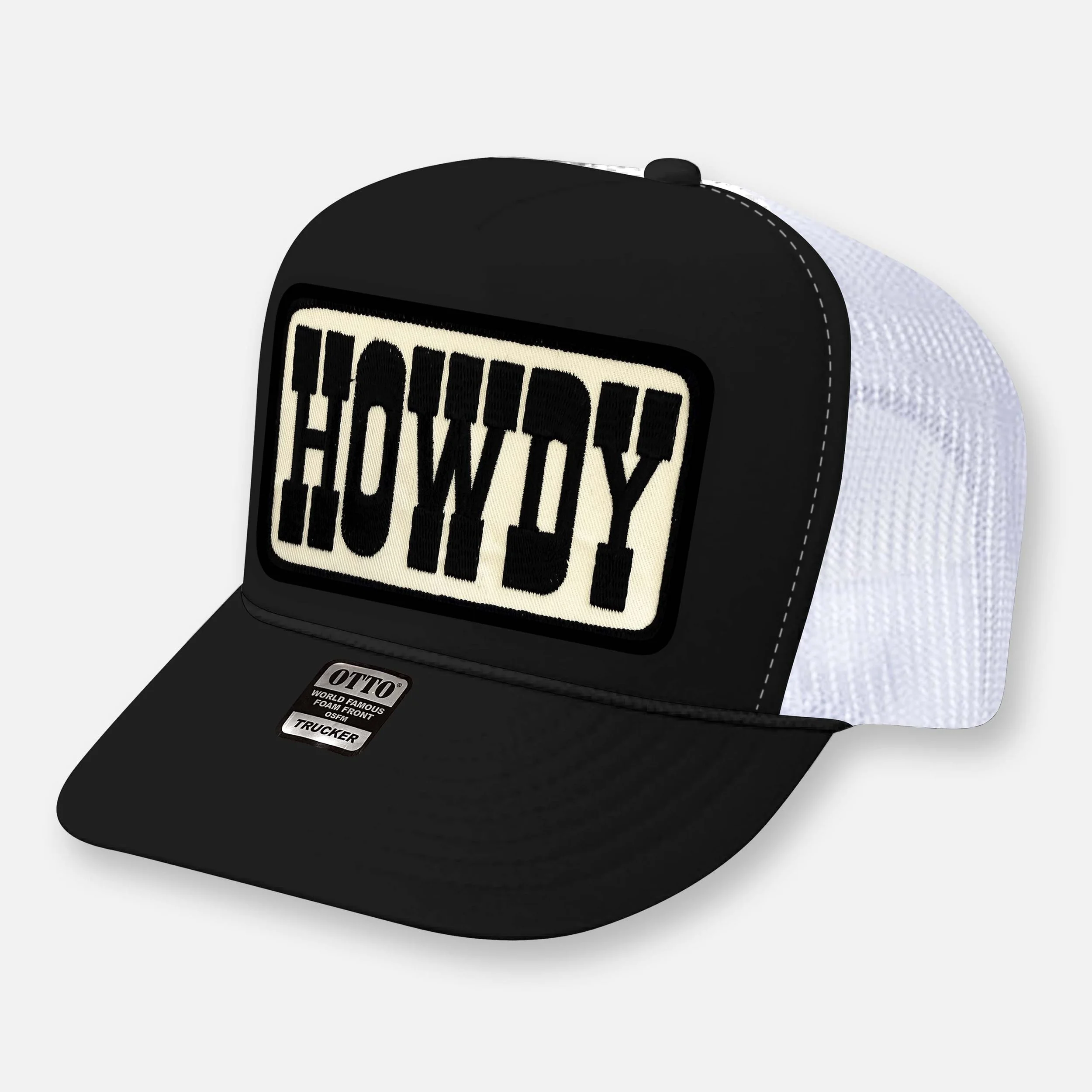 HOWDY TRUCKER HAT_BLACK-WHITE.jpg