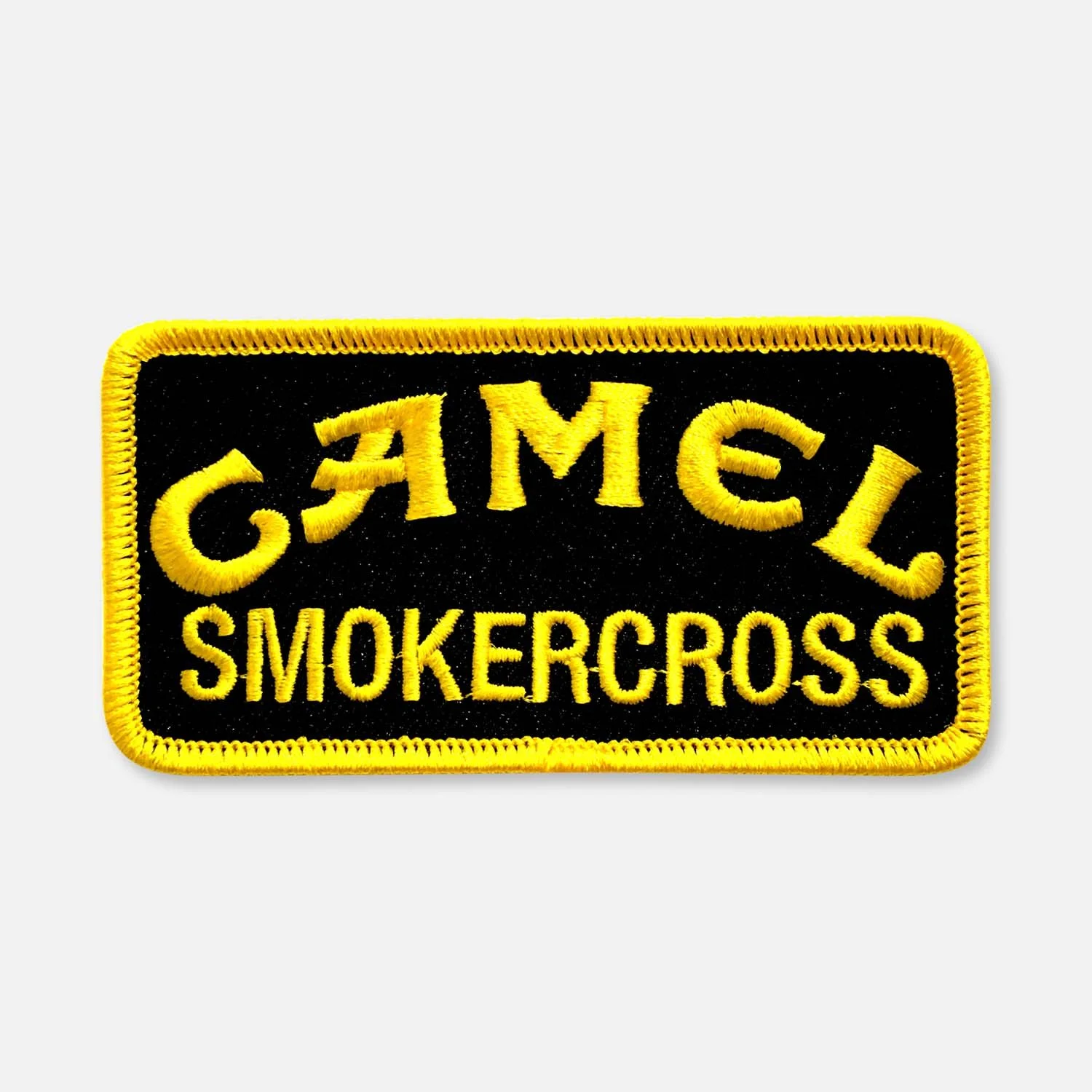 CAMEL SMOKERCROSS PATCH_BLACK-YELLOW.jpg