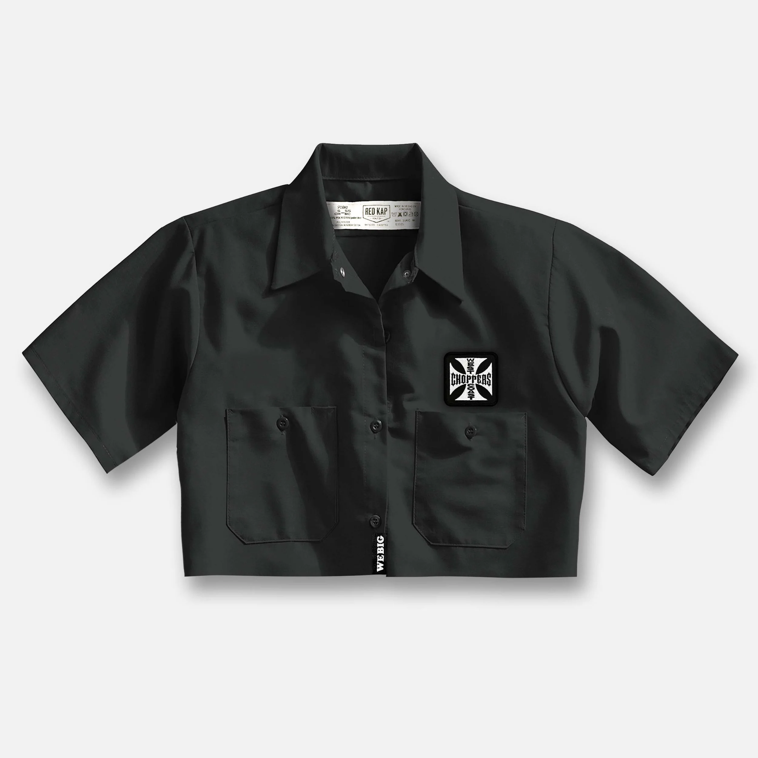 WOMENS WEST COAST CROP MECHANICS SHIRT