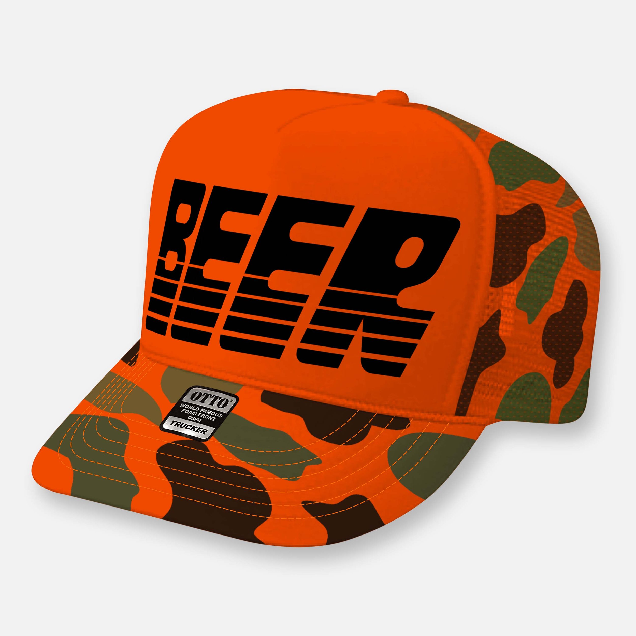 AGGRESSIVE BEER HAT_BRIGHT ORANGE CAMO.jpg