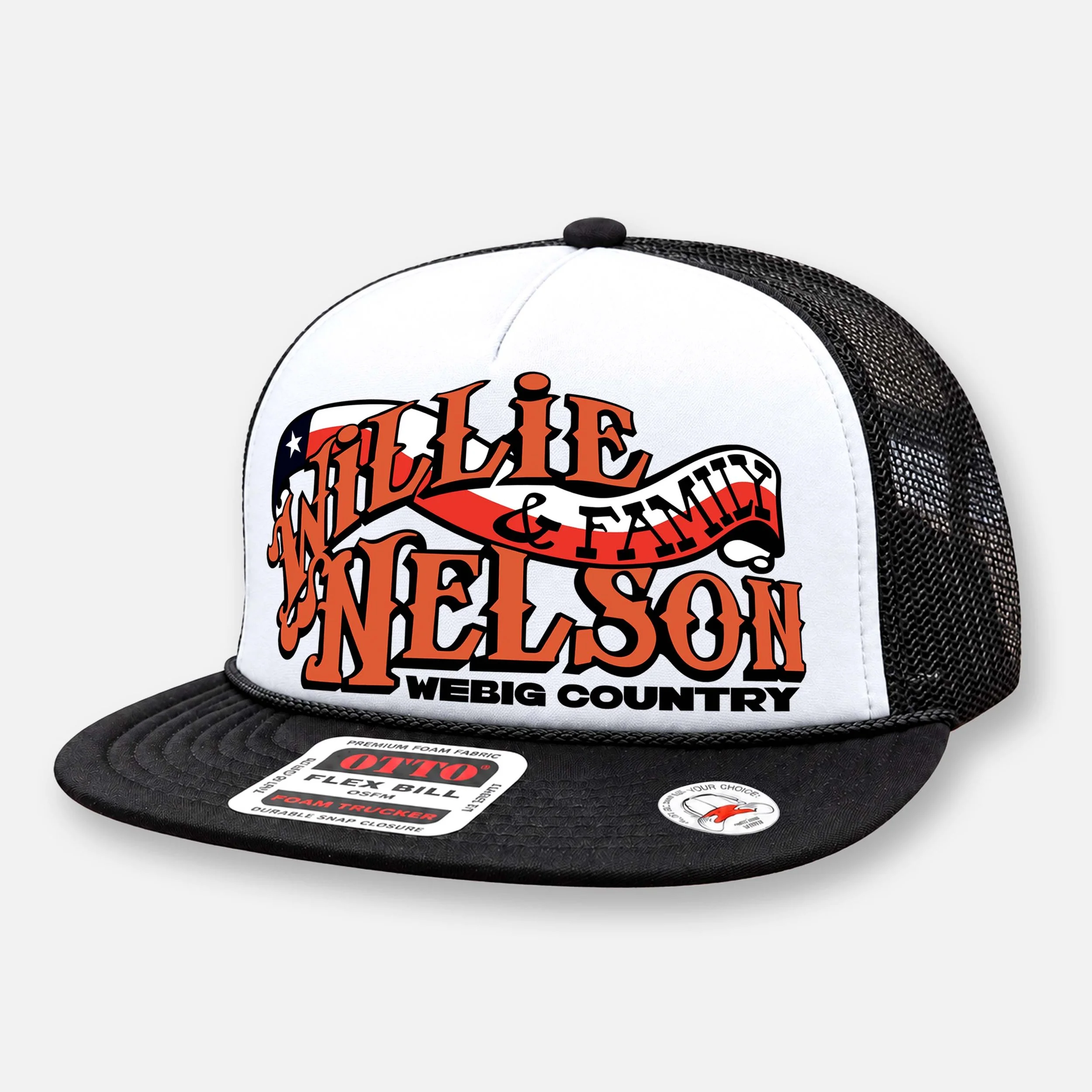 OUTLAW FLAT BILL HAT_BLACK-WHITE.jpg