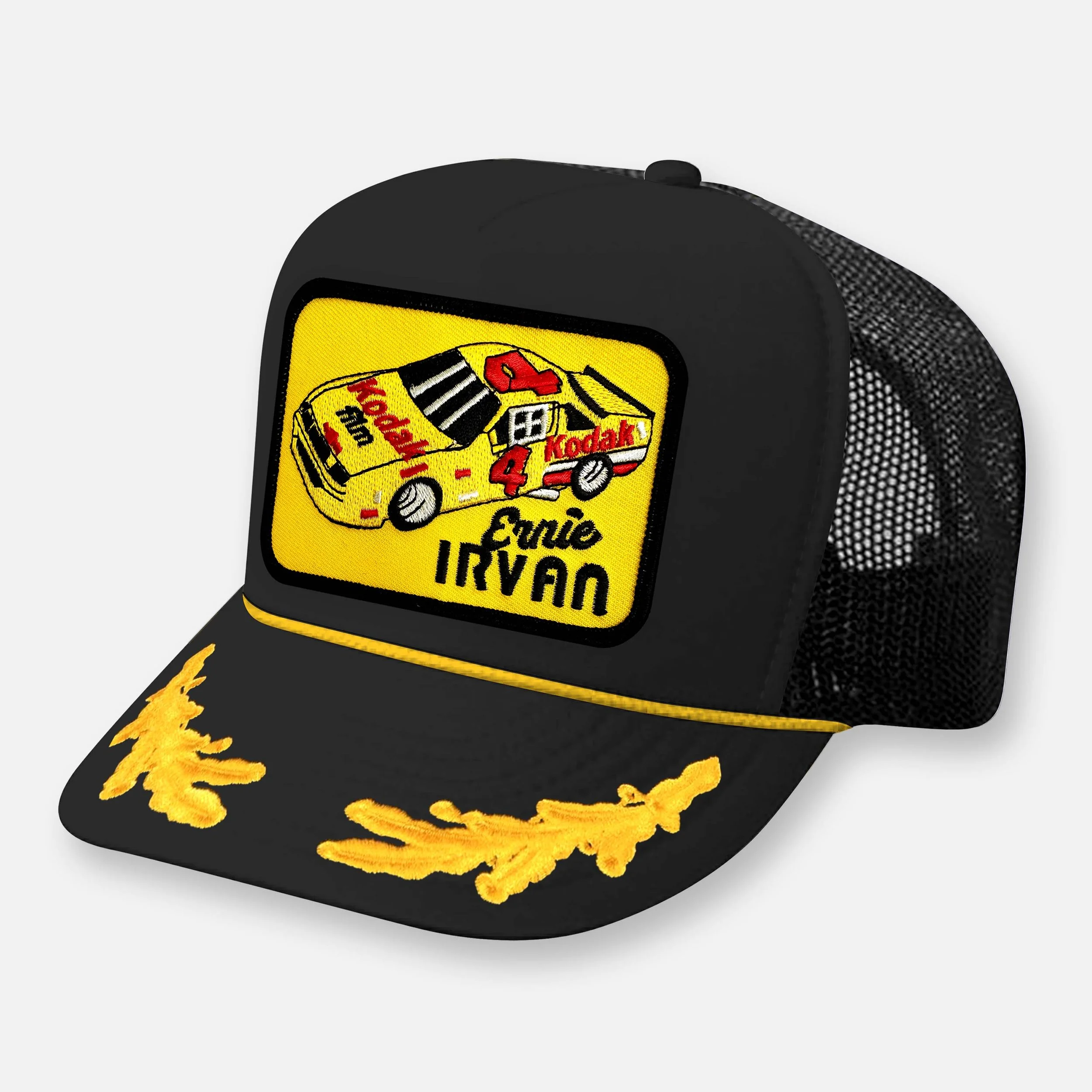 SWERVIN' IRVAN HAT_BLACK-YELLOW CAPTAIN.jpg