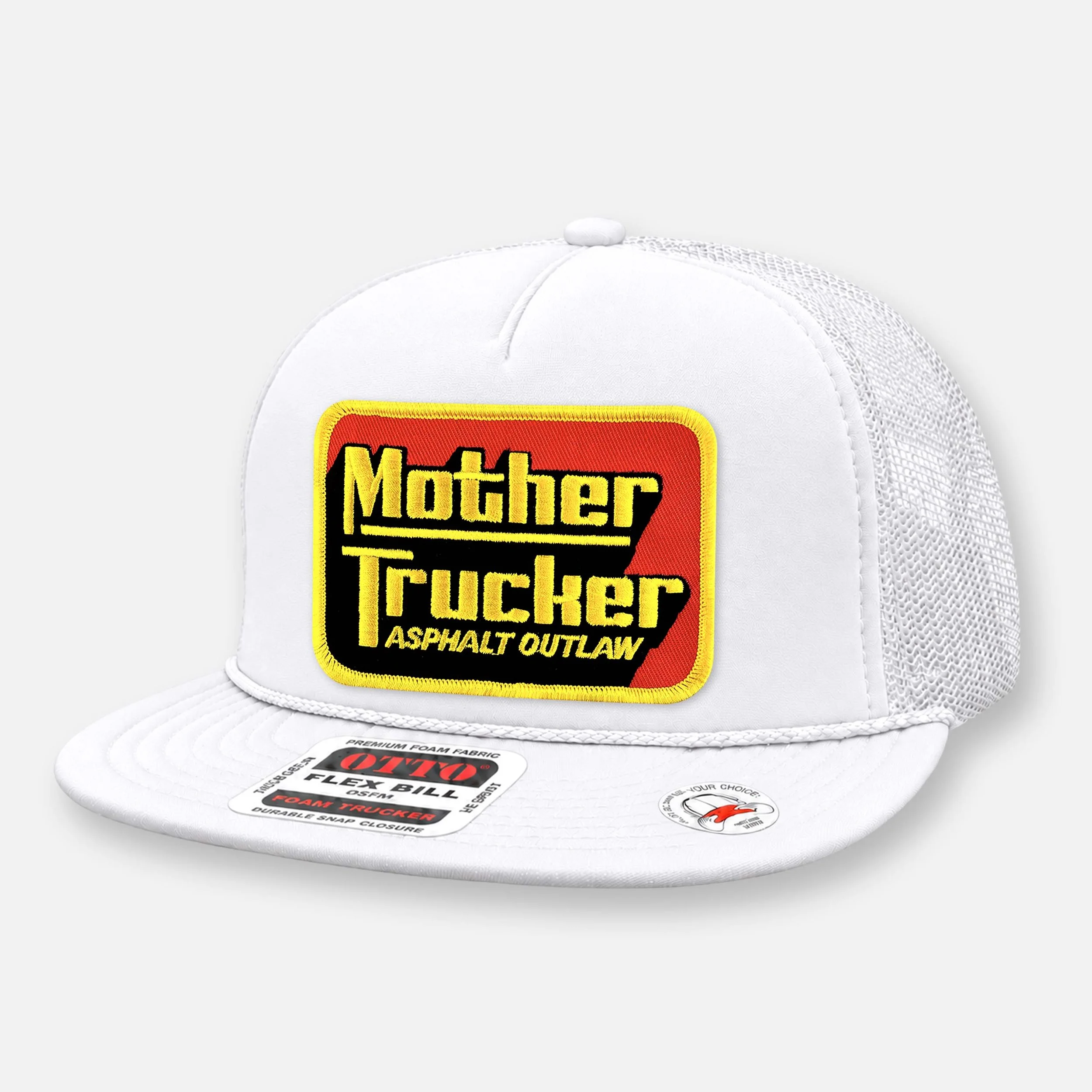 MOTHER TRUCKER FLAT BILL_WHITE.jpg