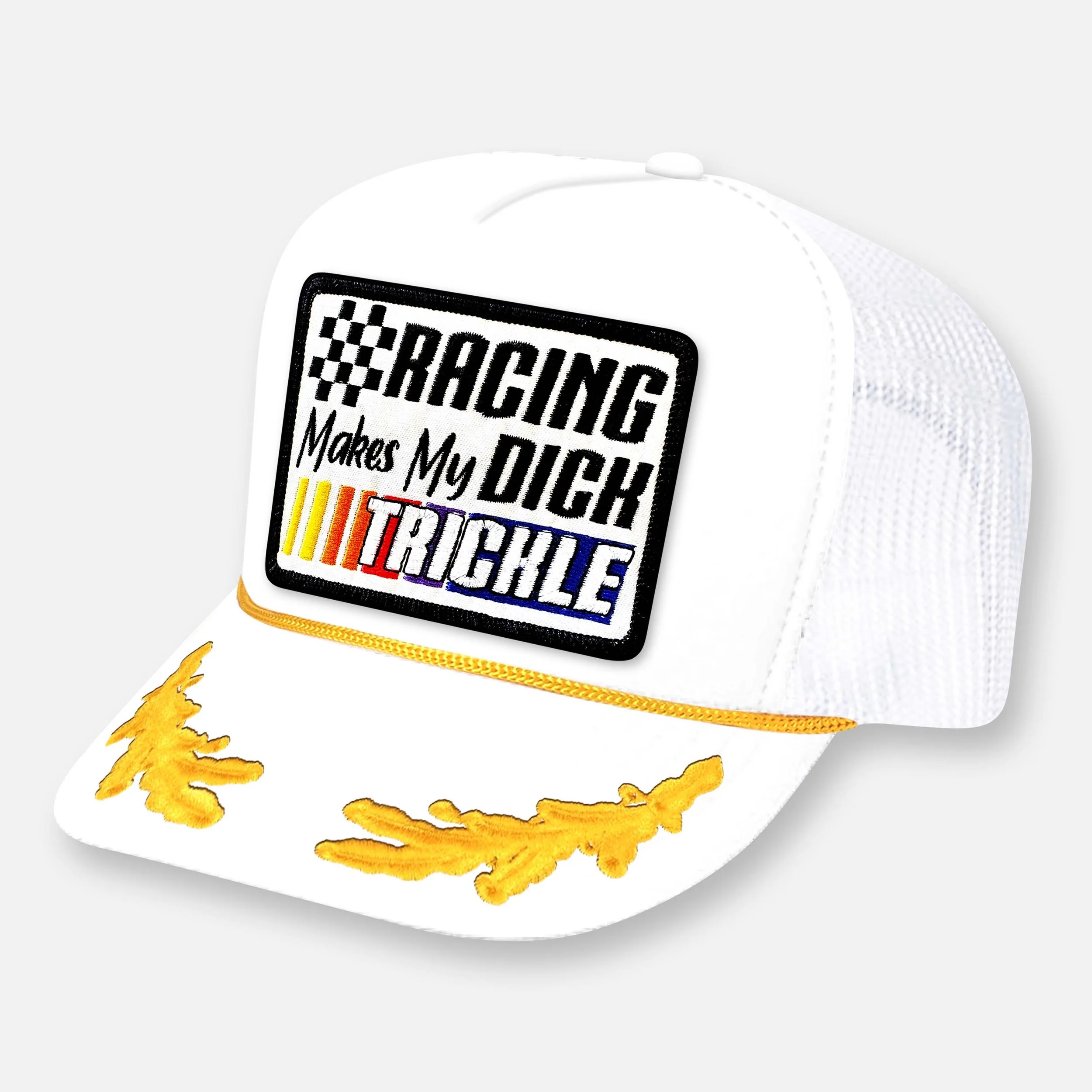 DICK TRICKLE HAT_WHITE-YELLOW CAPTAIN.jpg