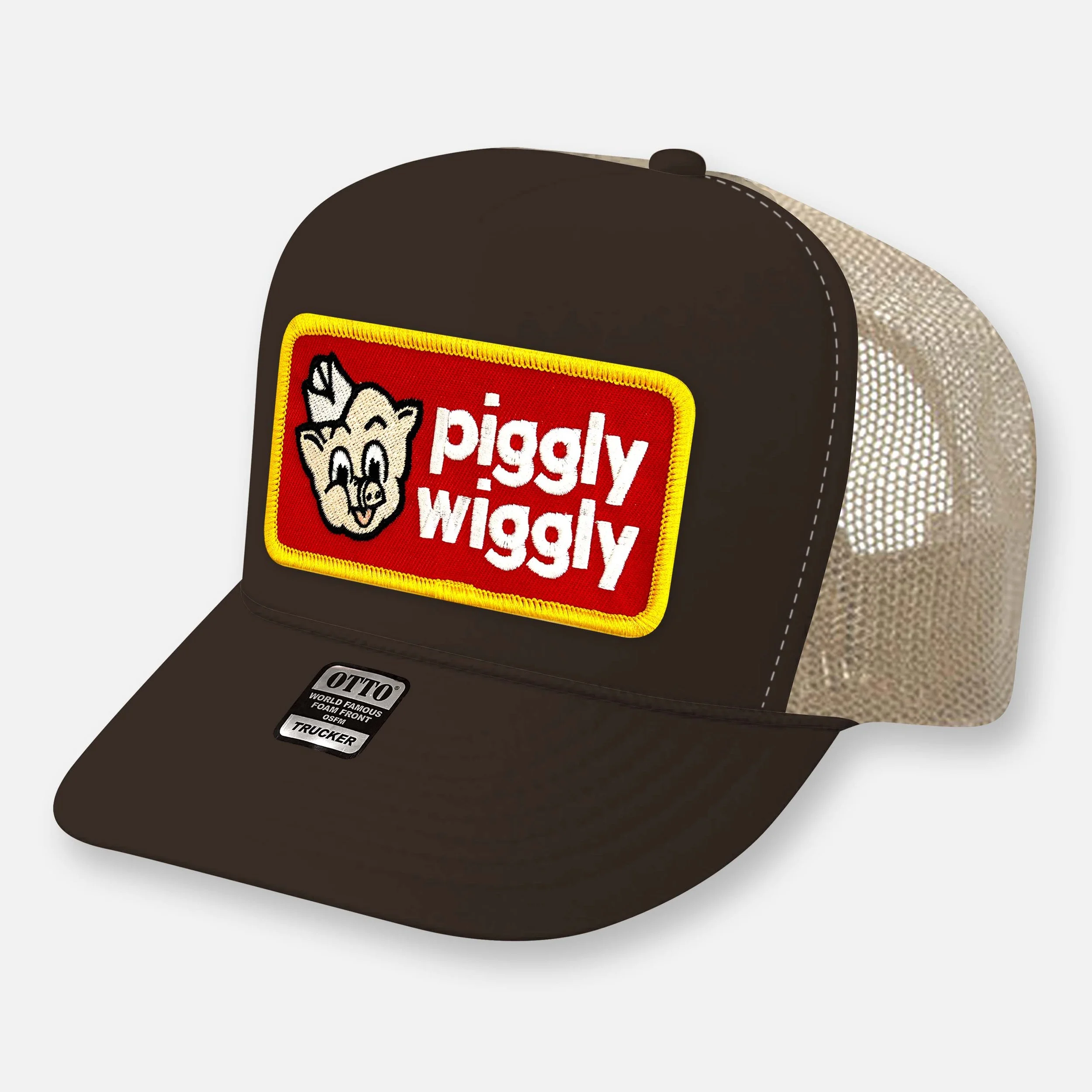 THE PIG TRUCKER HAT_BROWN-TAN.jpg