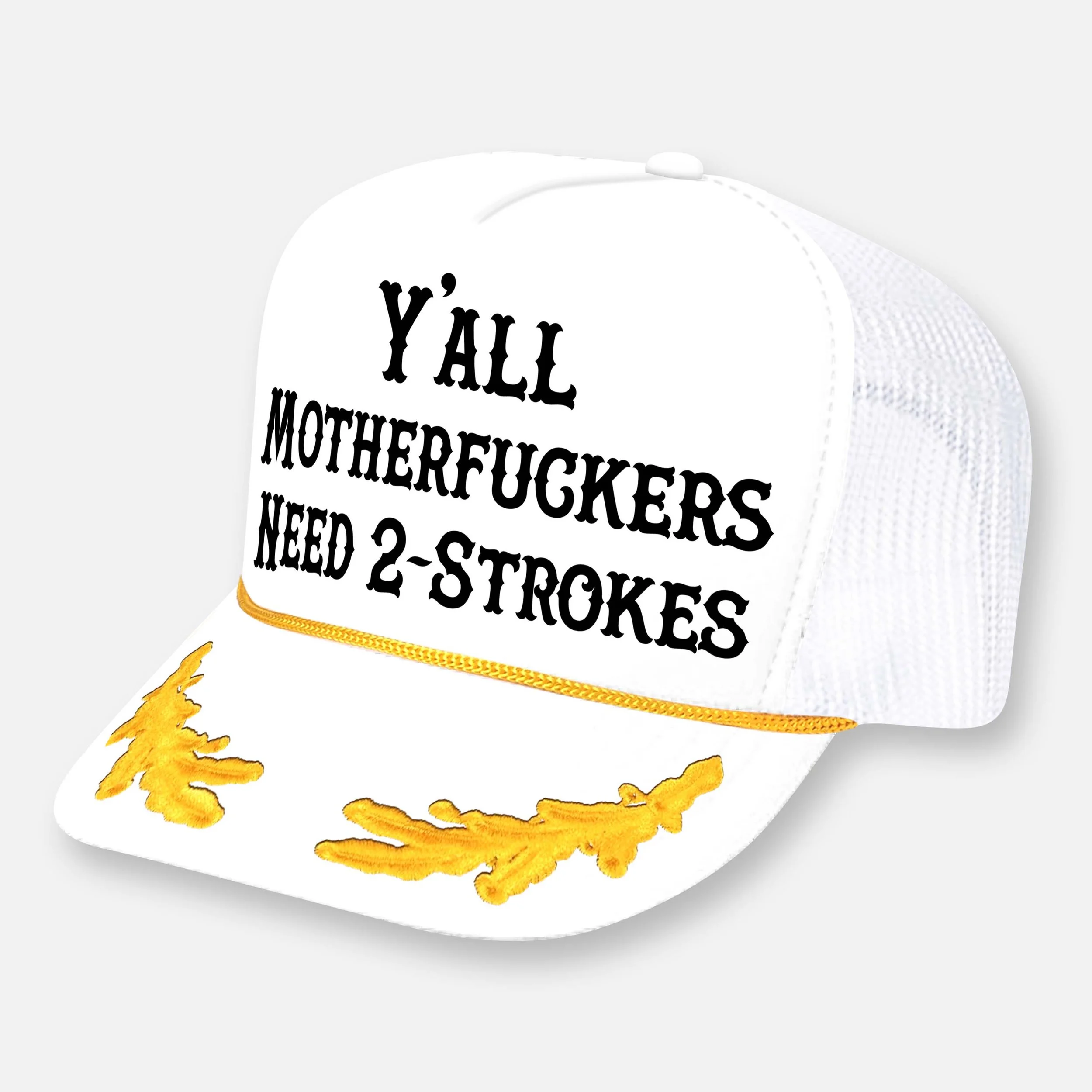 Y'ALL NEED 2-STROKES TRUCKER HAT_WHITE-YELLOW CAPTAIN.jpg