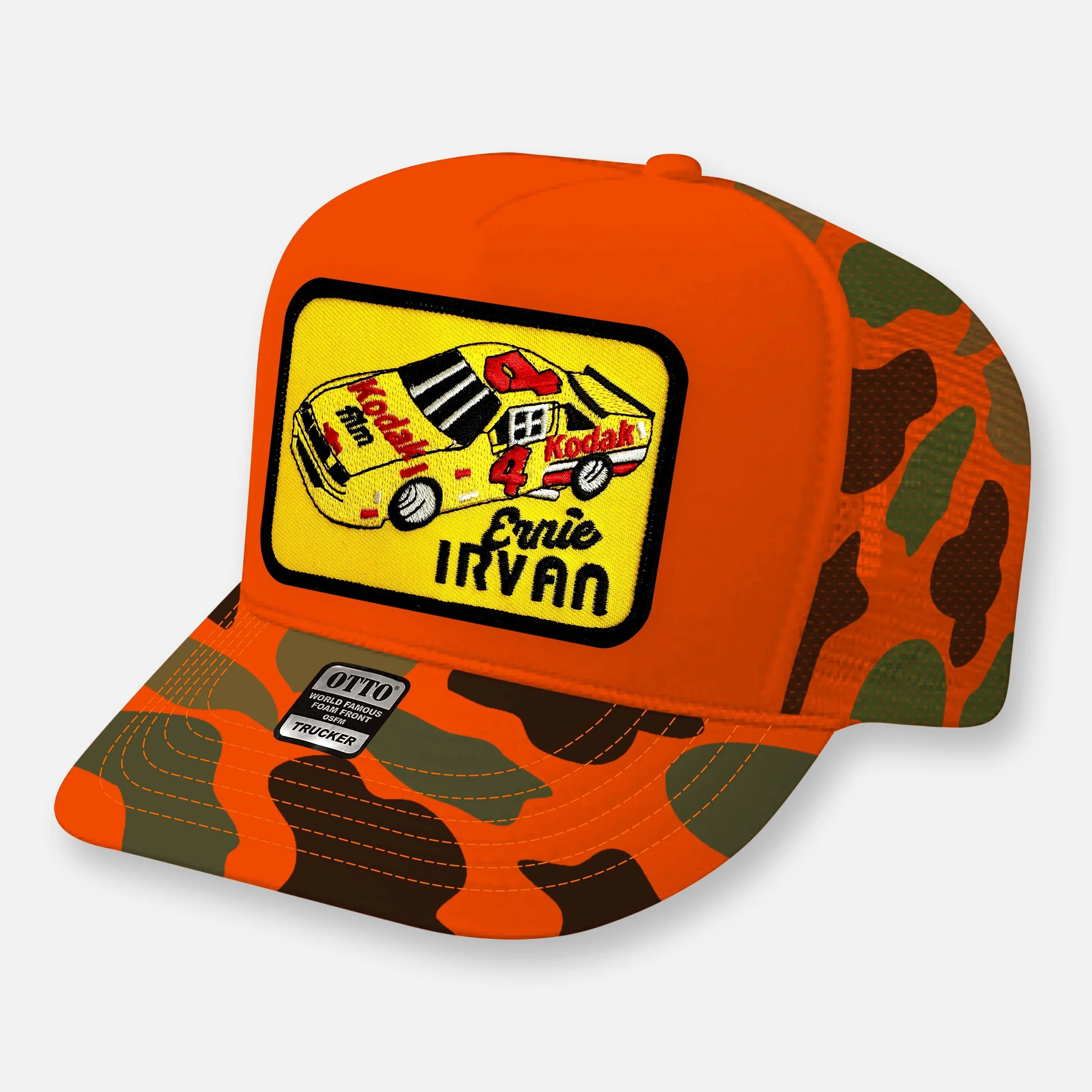 SWERVIN' IRVAN HAT_BRIGHT ORANGE CAMO.jpg