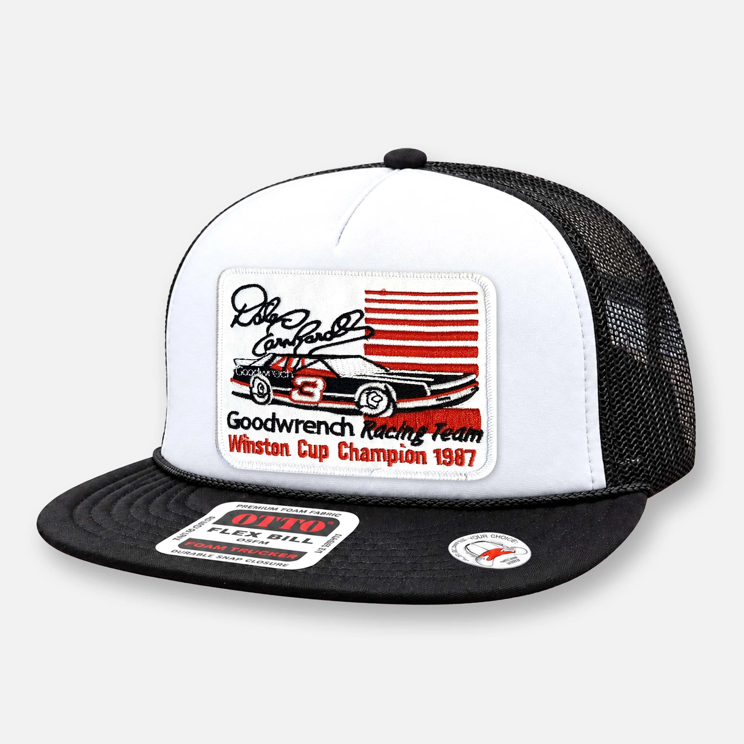 DALE FLAT BILL HAT_BLACK-WHITE.jpg
