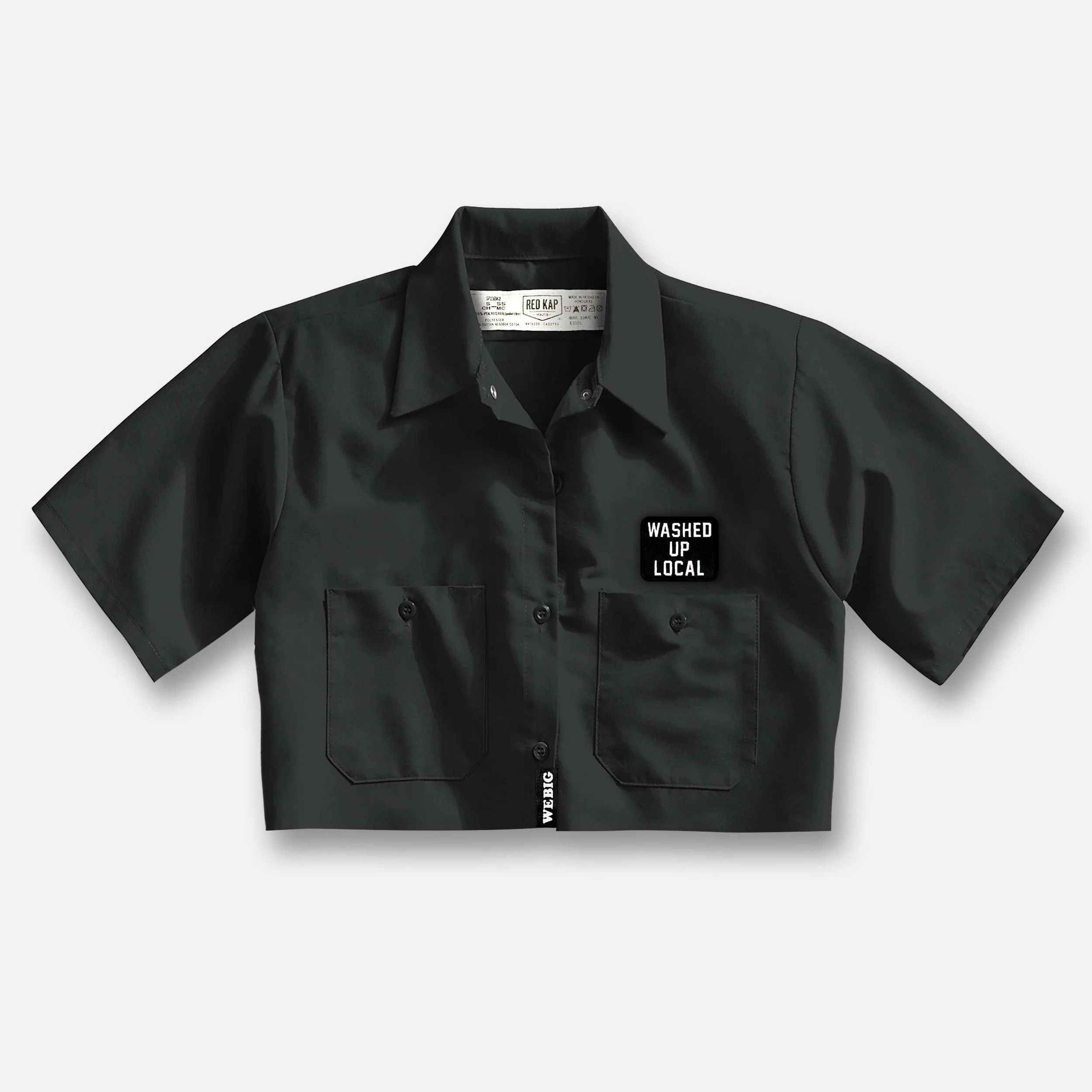 WOMENS WASHED UP LOCAL CROP MECHANICS SHIRT