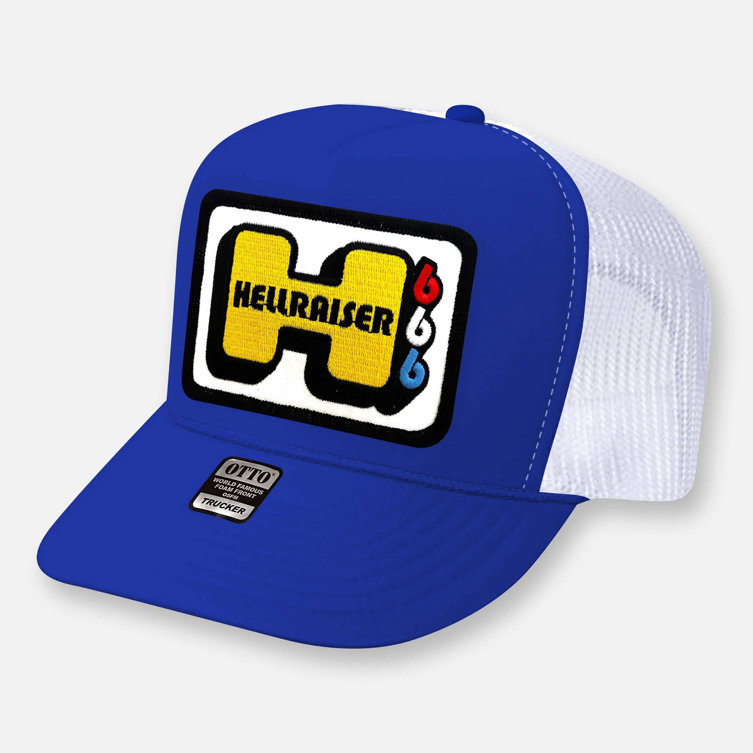 HELLRAISER TRUCKER HAT_ROYAL-WHITE.jpg
