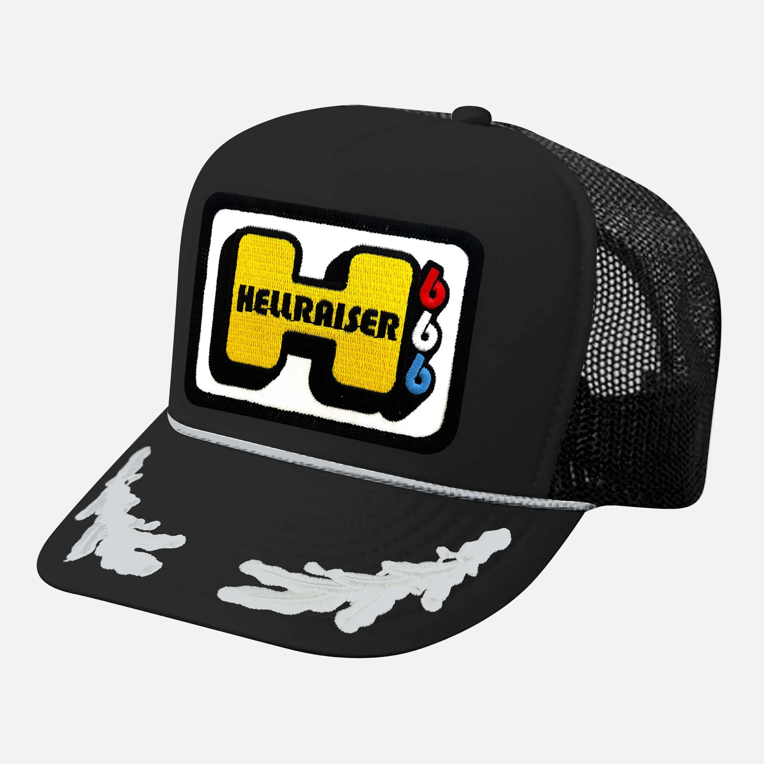 HELLRAISER TRUCKER HAT_BLACK-SILVER CAPTAIN.jpg