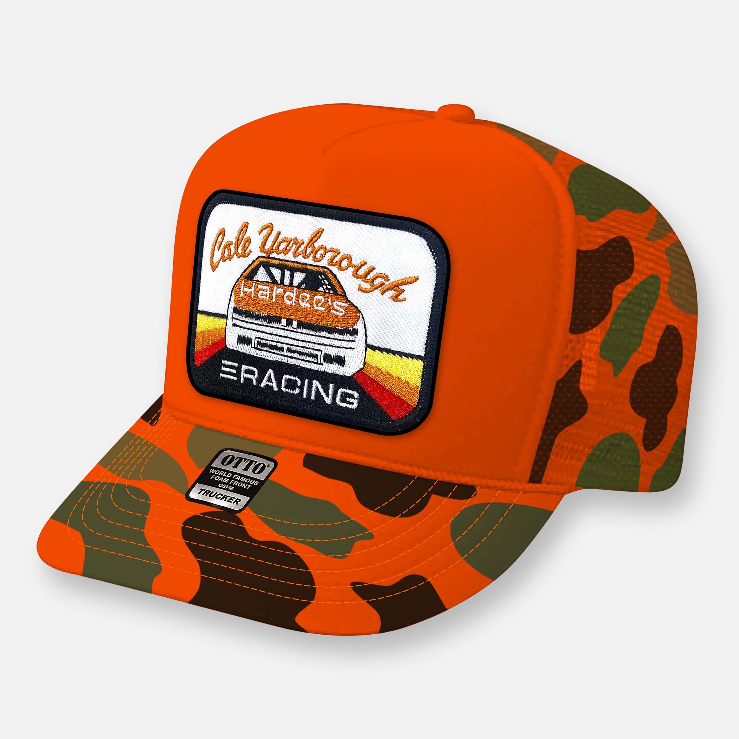 CALE TRUCKER HAT_BRIGHT ORANGE CAMO.jpg