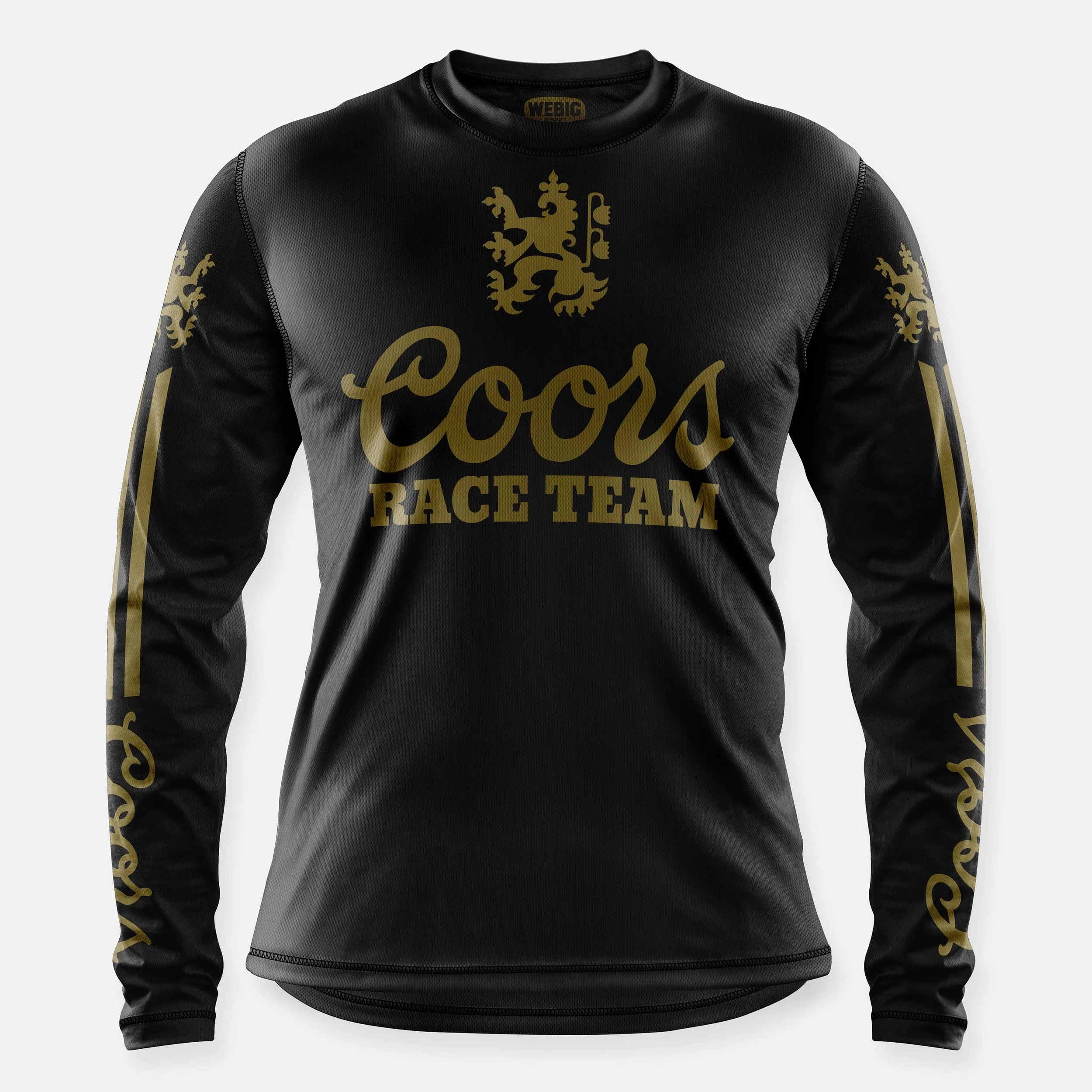 BANQUET RACE TEAM JERSEY BLACK-GOLD